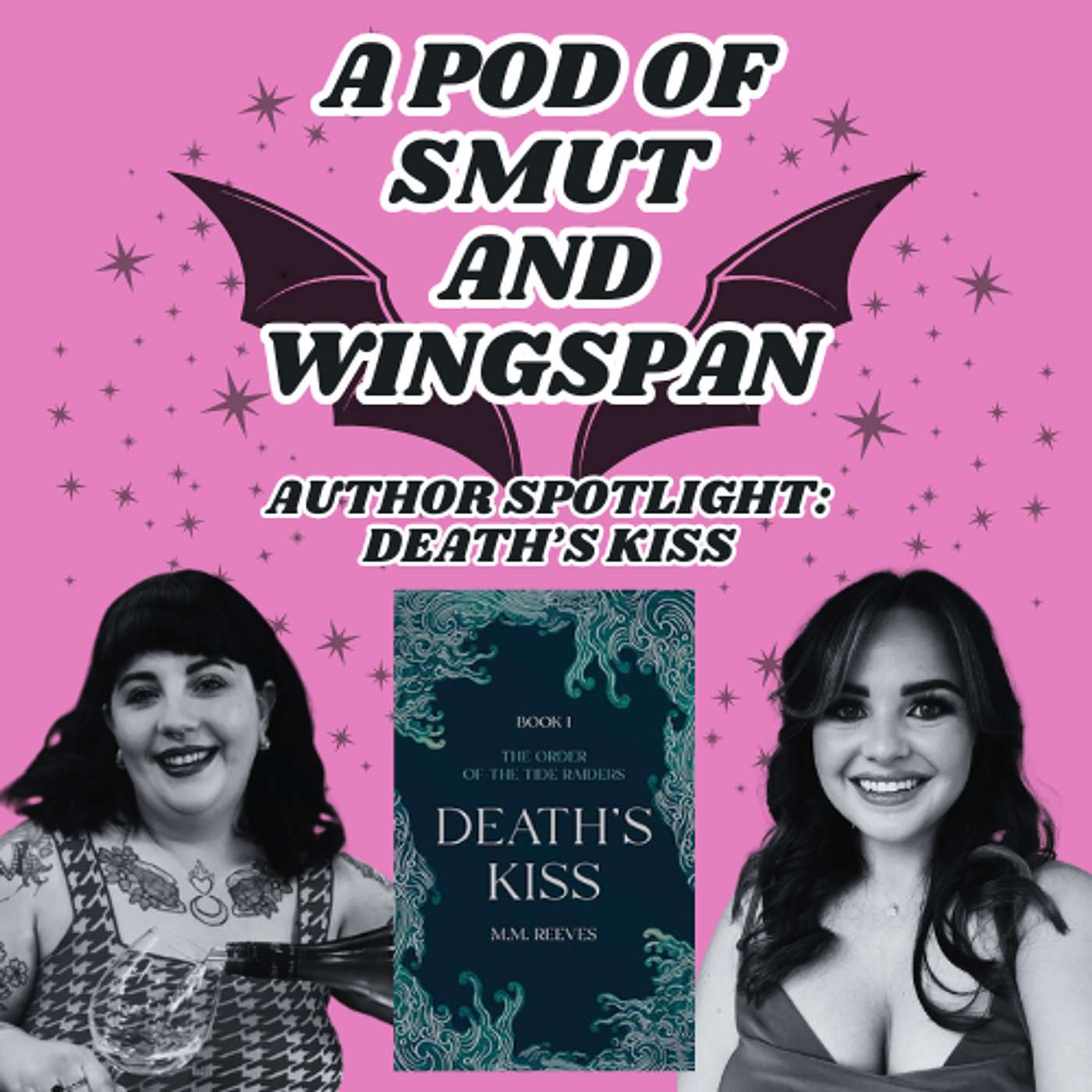 Author Spotlight: Death's Kiss by M.M.Reeve's (The Order of the Tide Raiders Book 1) episode artwork