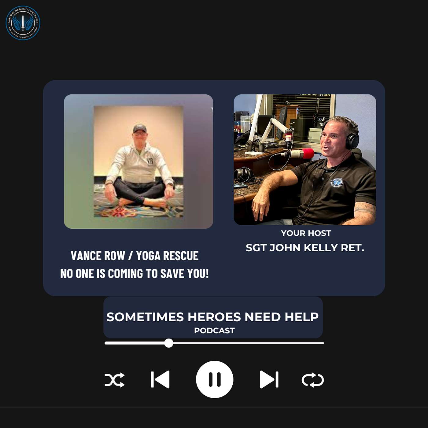 Vance Row / Yoga Rescue / No One is Coming to Save You Vance Row / Yoga Rescue / No One is Coming to Save You