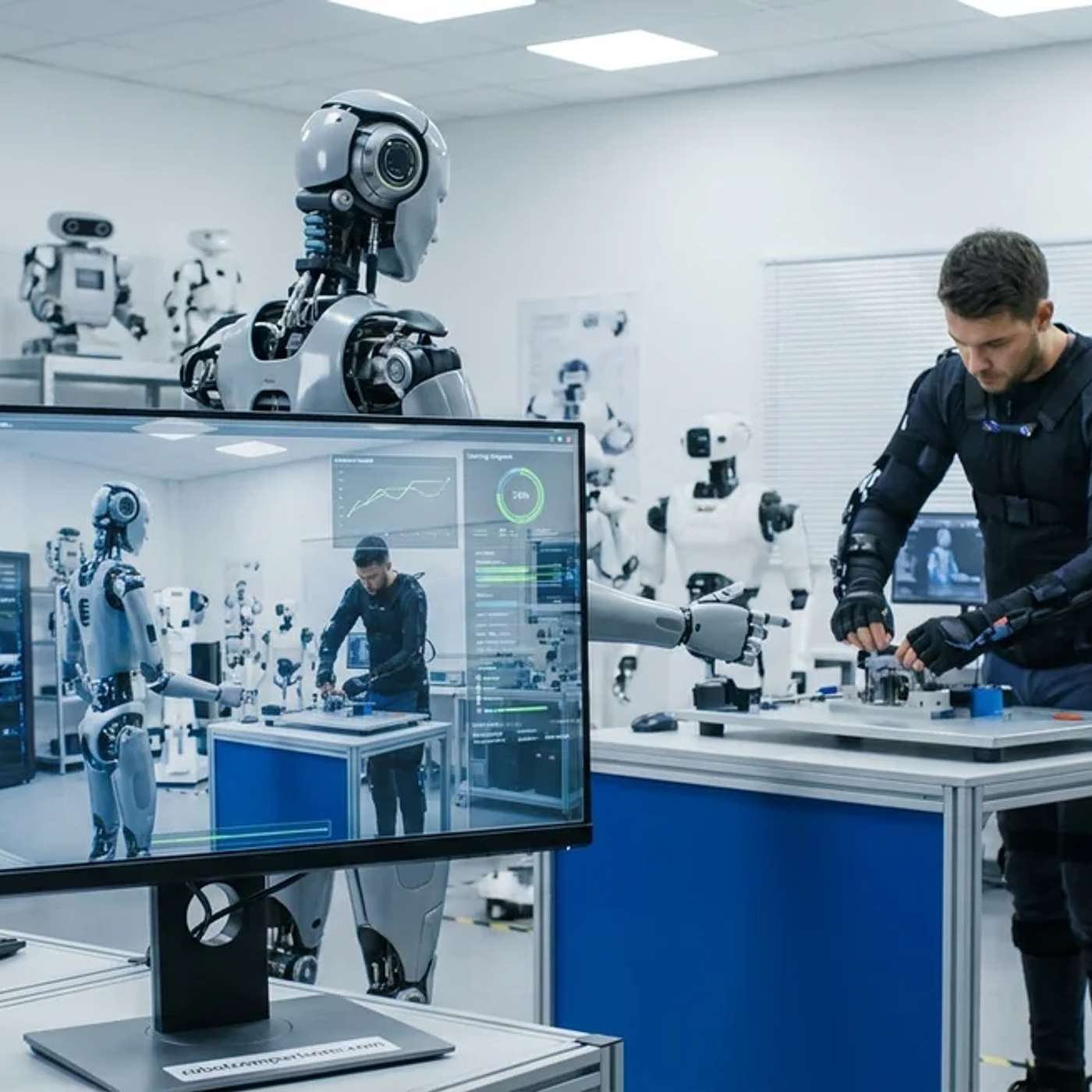 Training Data, Simulation, and Digital Twins: How 2026 Humanoids Learn Your Tasks episode artwork