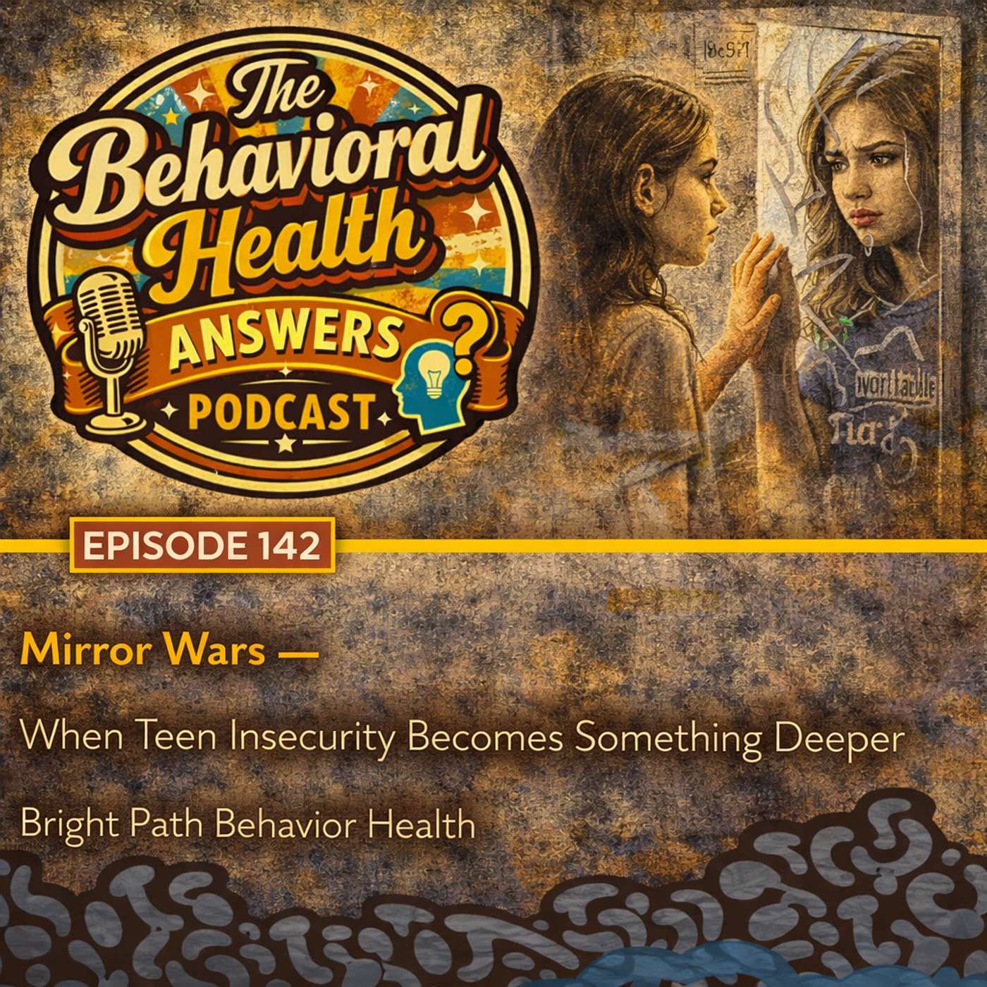 Episode 142: Mirror Wars - When Teen Insecurity Becomes Something Deeper | Bright Path Behavior Health episode artwork