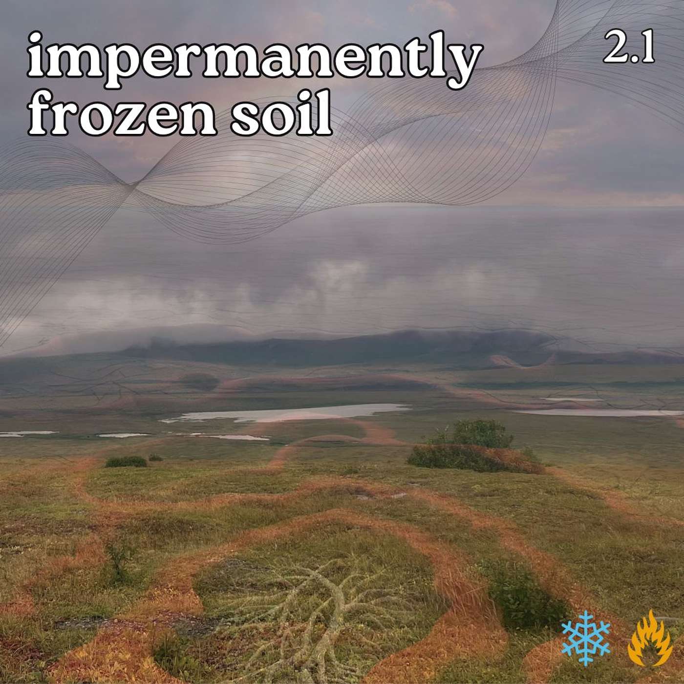 impermanently frozen soil