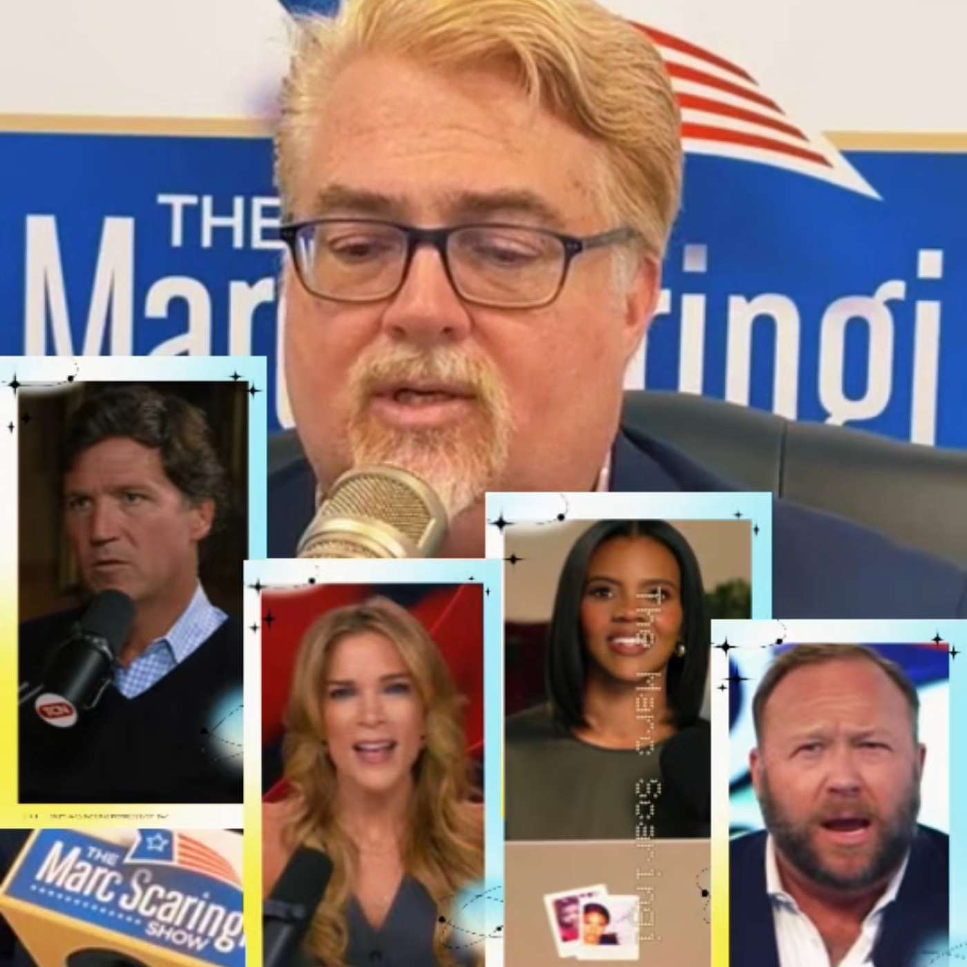 The Marc Scaringi Show - April 11, 2026 (Part III) Trump’s war on MAGA podcasters Tucker Carlson, Megyn Kelly, Candace Owens, and Alex Jones episode artwork