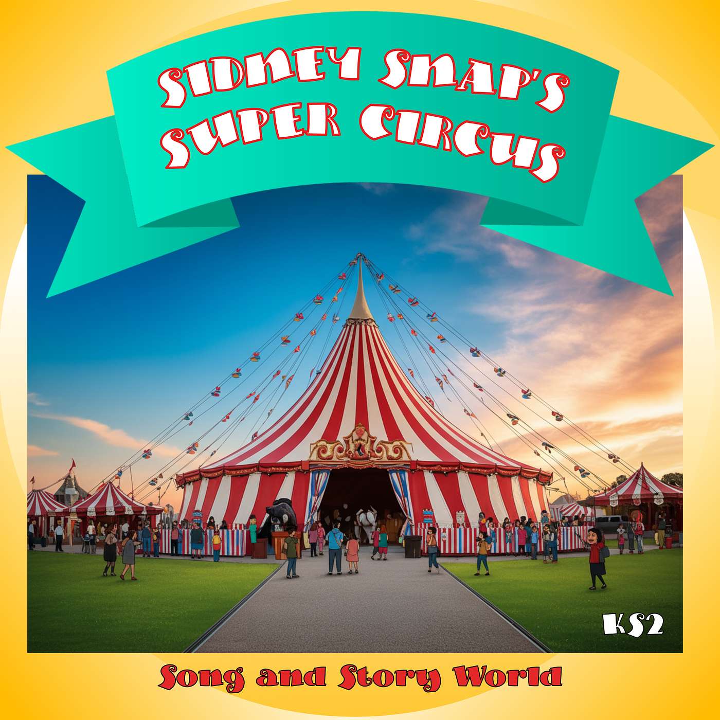 Sidney Snap's Super Circus - The circus, a hard life, but fun. Be a clown! KS2 episode artwork