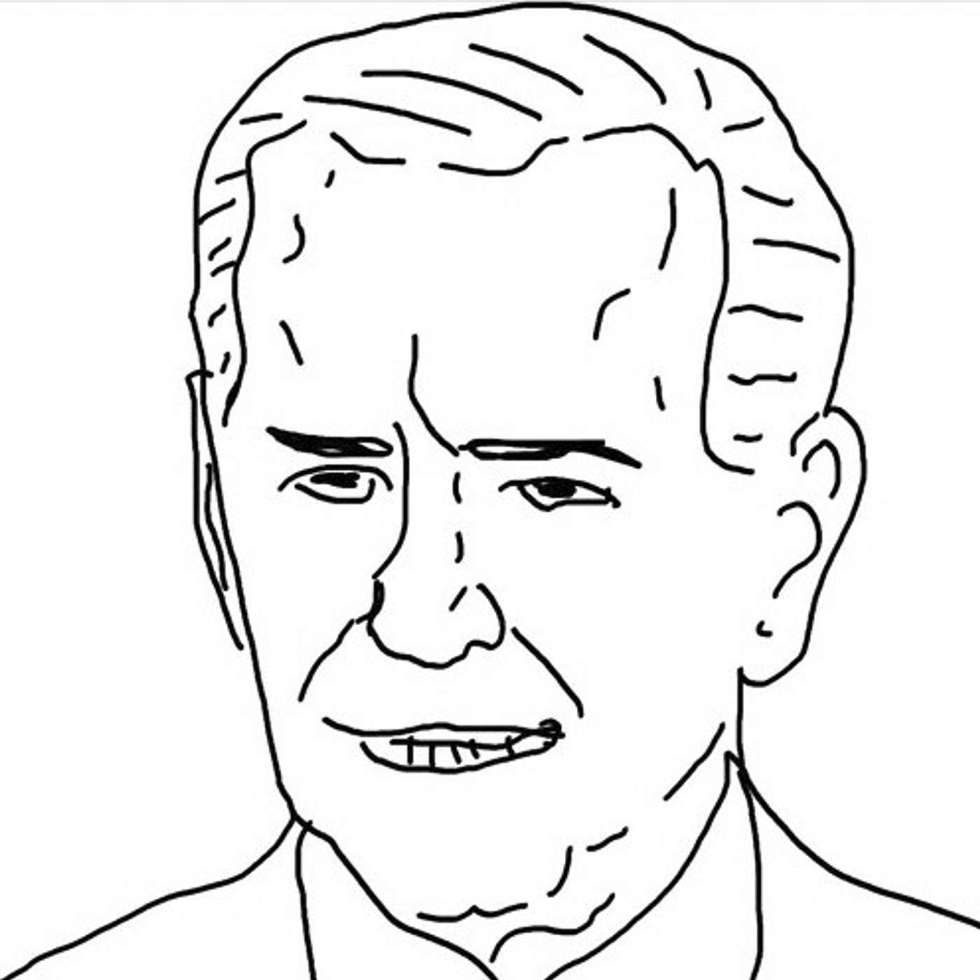Joe Biden mumbles as he walks to the fridge in the middle of the night