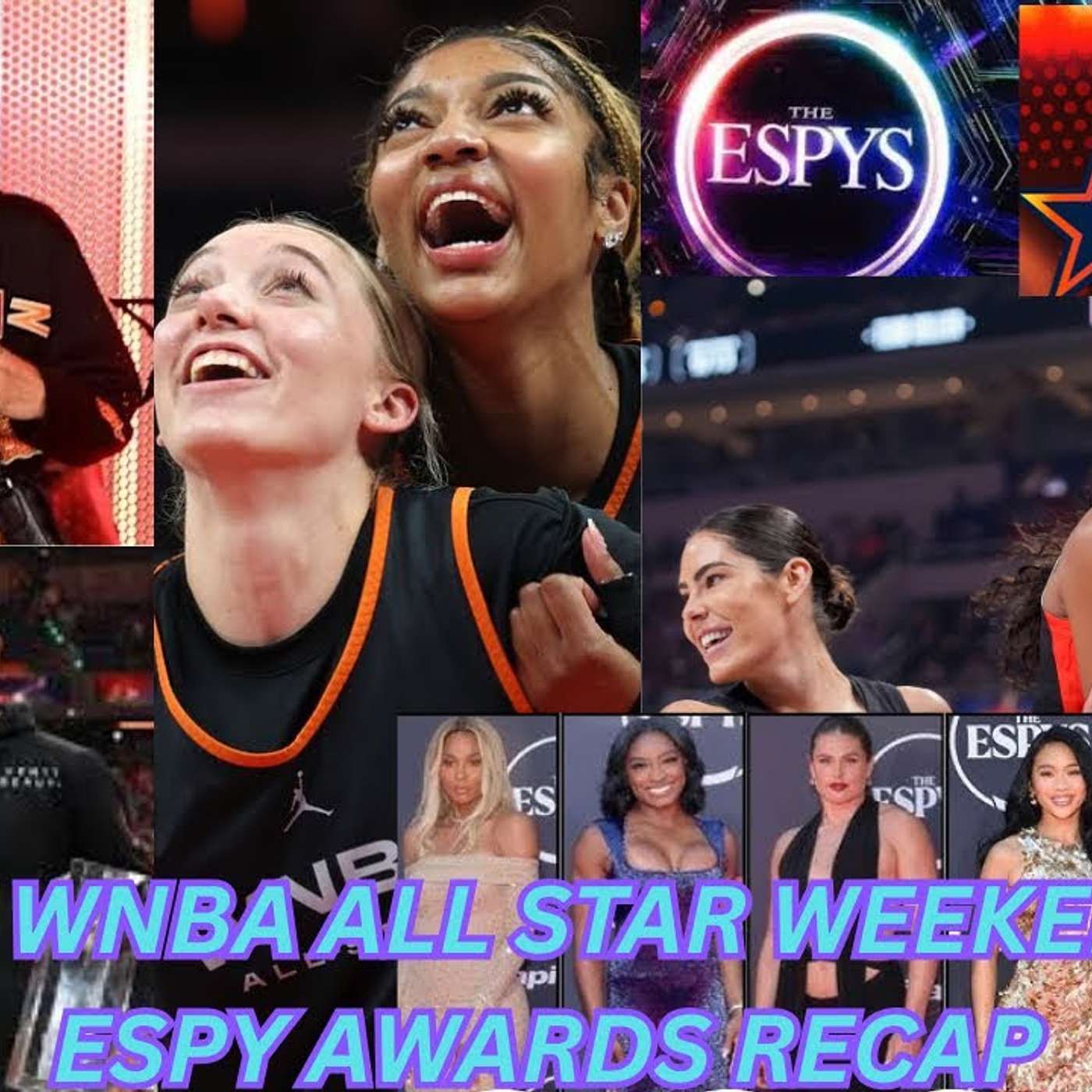 🤩WNBA ALL STAR WEEKEND & ESPYS REACTION! Award winners, Stud Budz, Pay Us Message & Highlights⭐️🏆