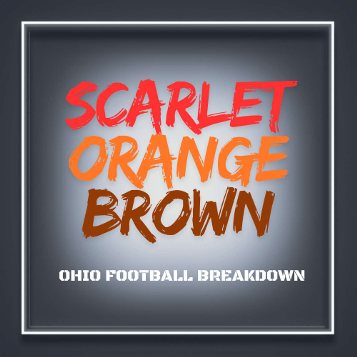 SCARLET ORANGE BROWN