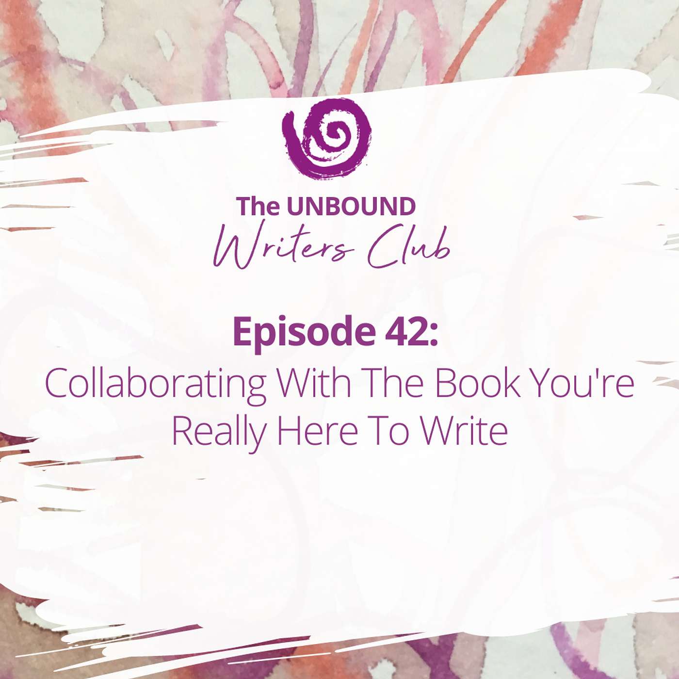 Episode 42: Collaborating With The Book You're Really Here To Write episode artwork