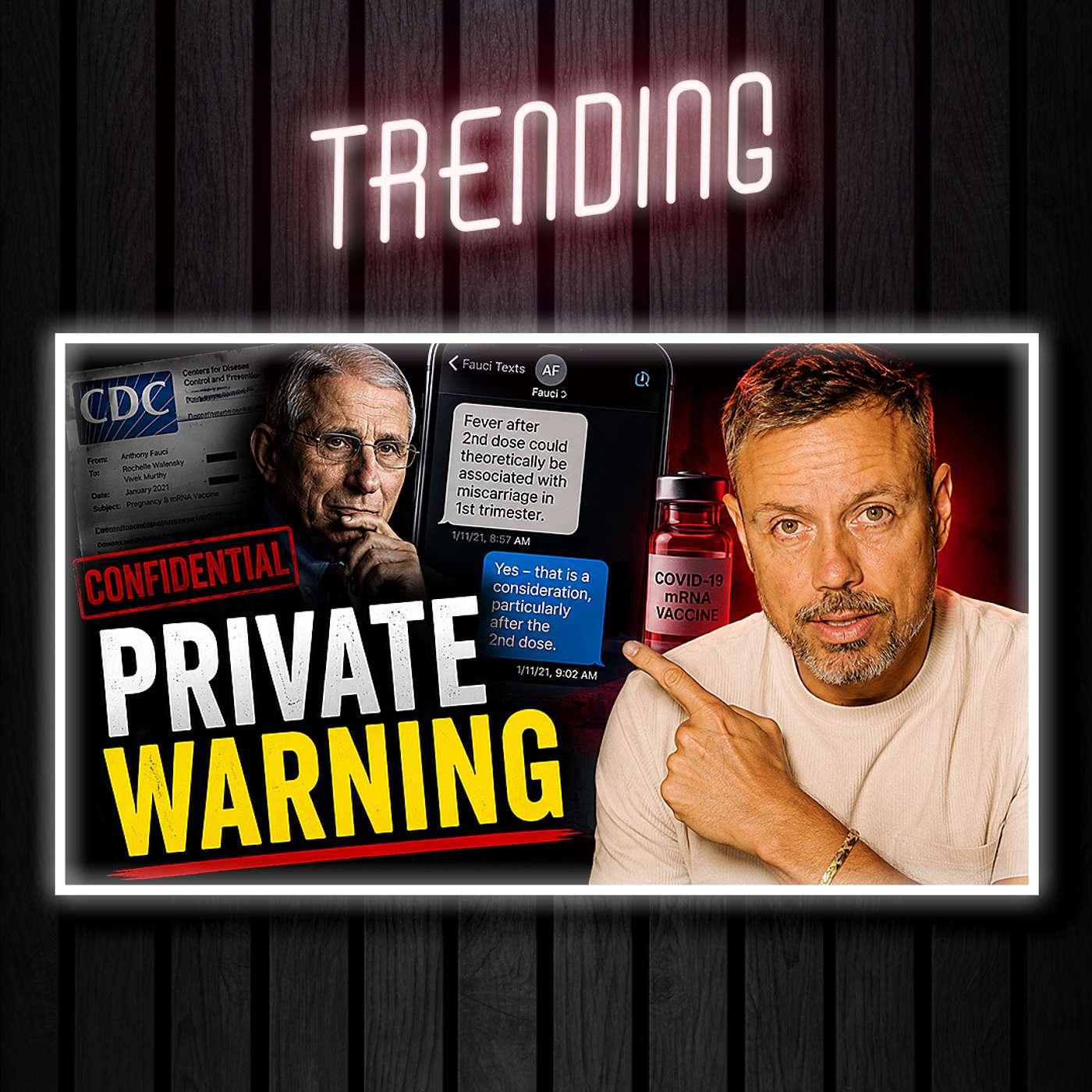 Anthony Fauci's Private Texts Revealed | Trending Ep394