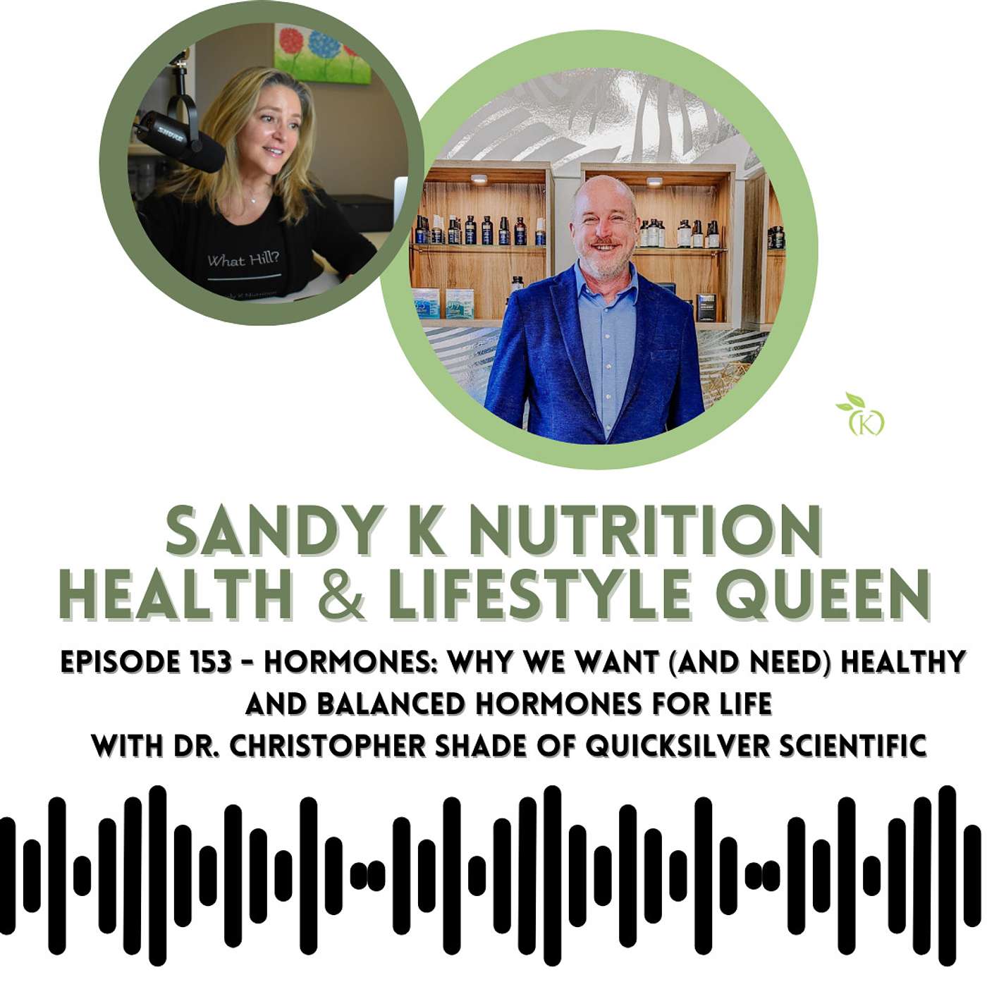 Episode 153 - Hormones: Why We Want (and NEED) Healthy & Balanced Hormones for Life with Dr. Christopher Shade of Quicksilver Scientific