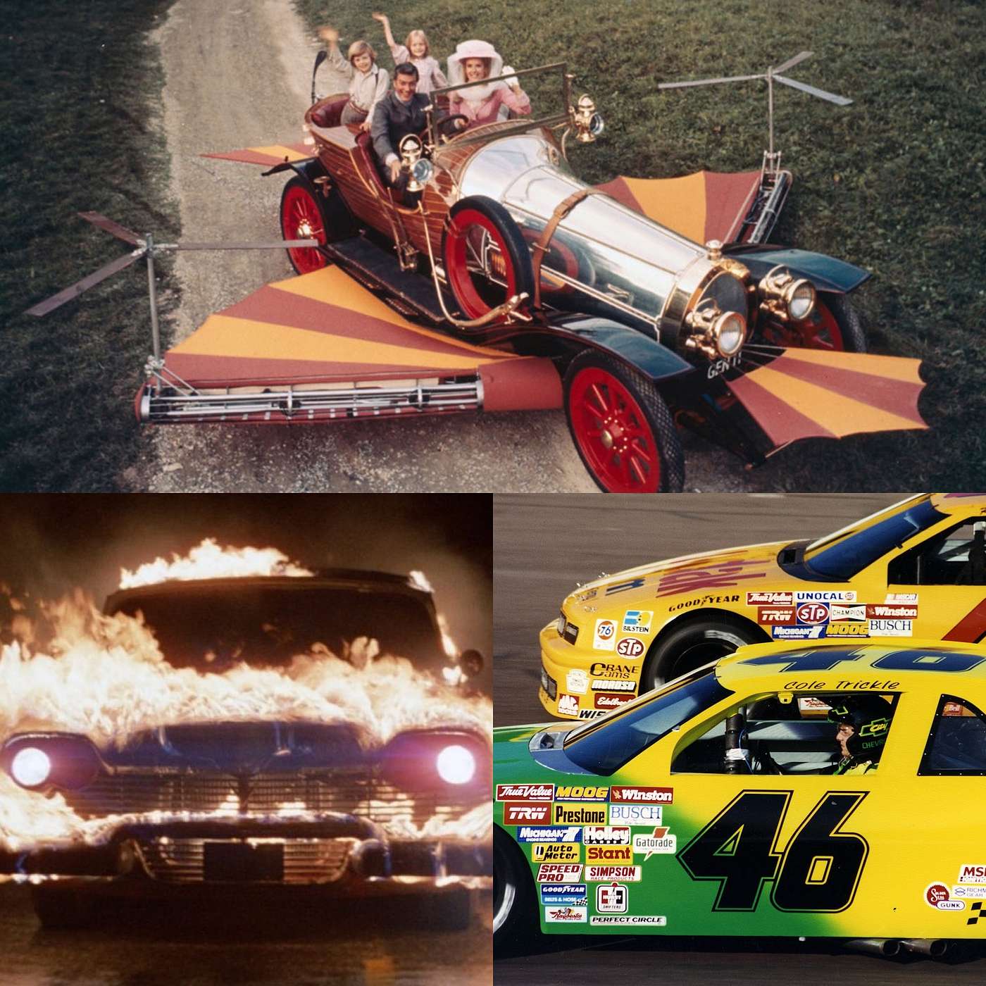 Episode 57 - Movies About Cars (Chitty Chitty Bang Bang, Christine, Days of Thunder)