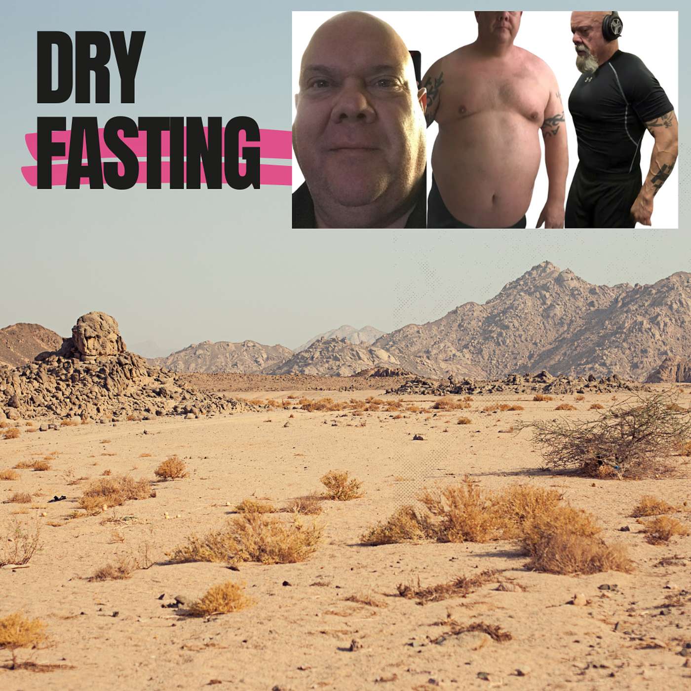 Dry Fasting - No food, no water, just your body feeding itself.