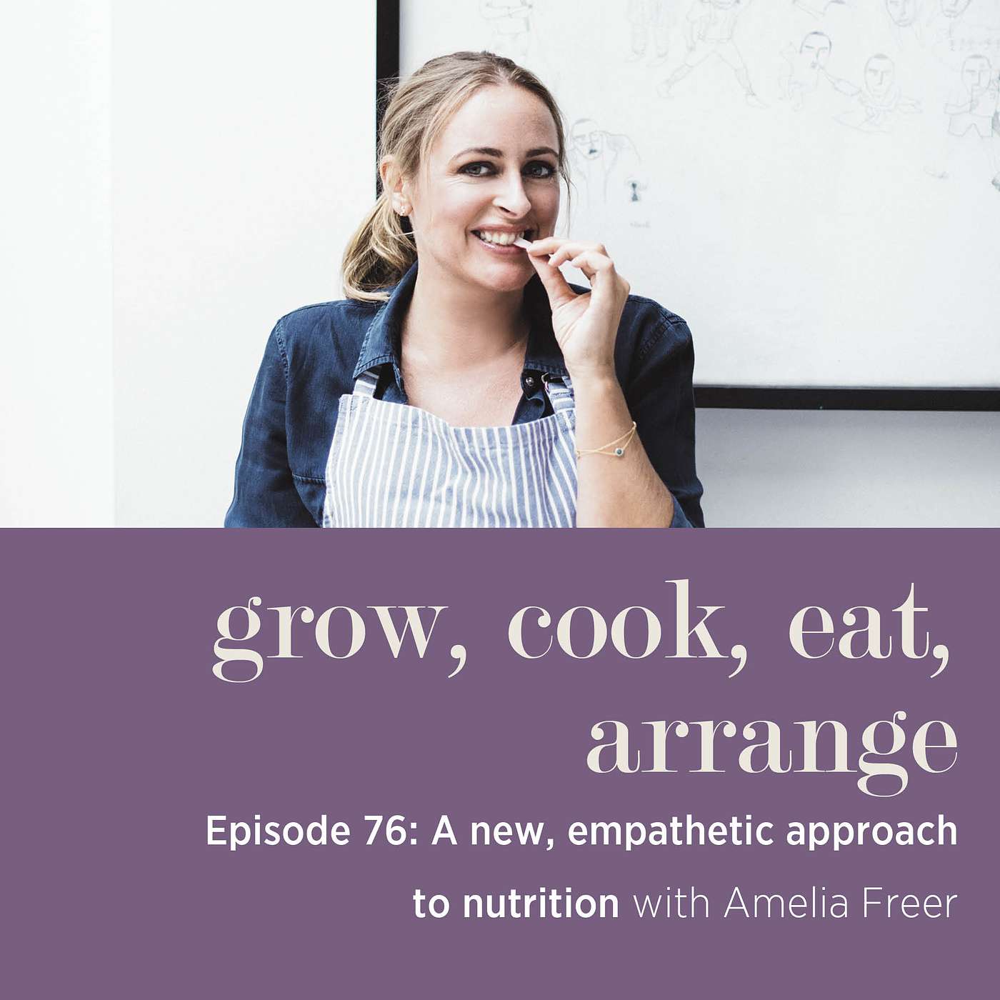 cover of episode A New, Empathetic Approach to Nutrition with Amelia Freer - Episode 76