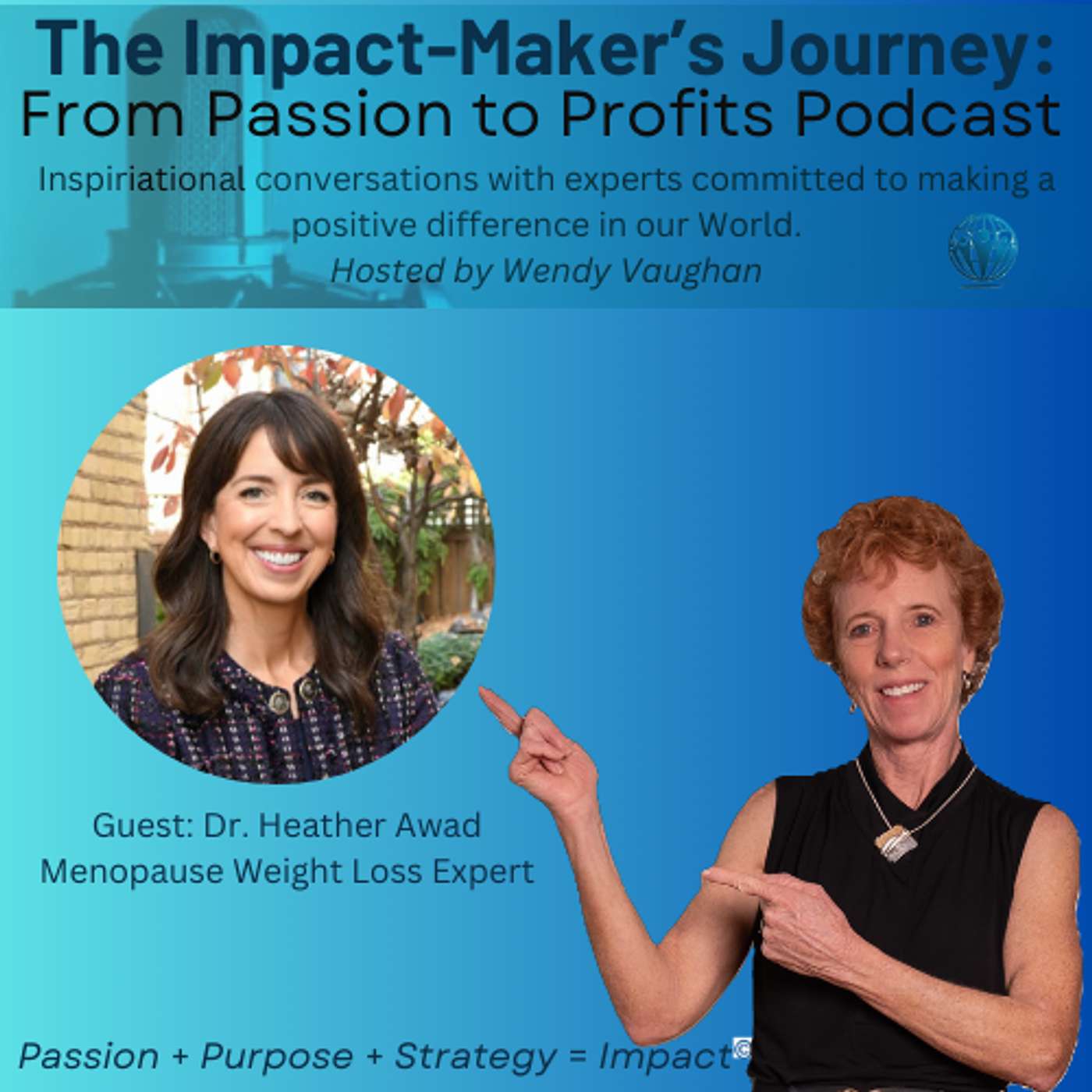 Featured Guest: Dr Heather Awad, Menopause Weight Loss Expert episode artwork
