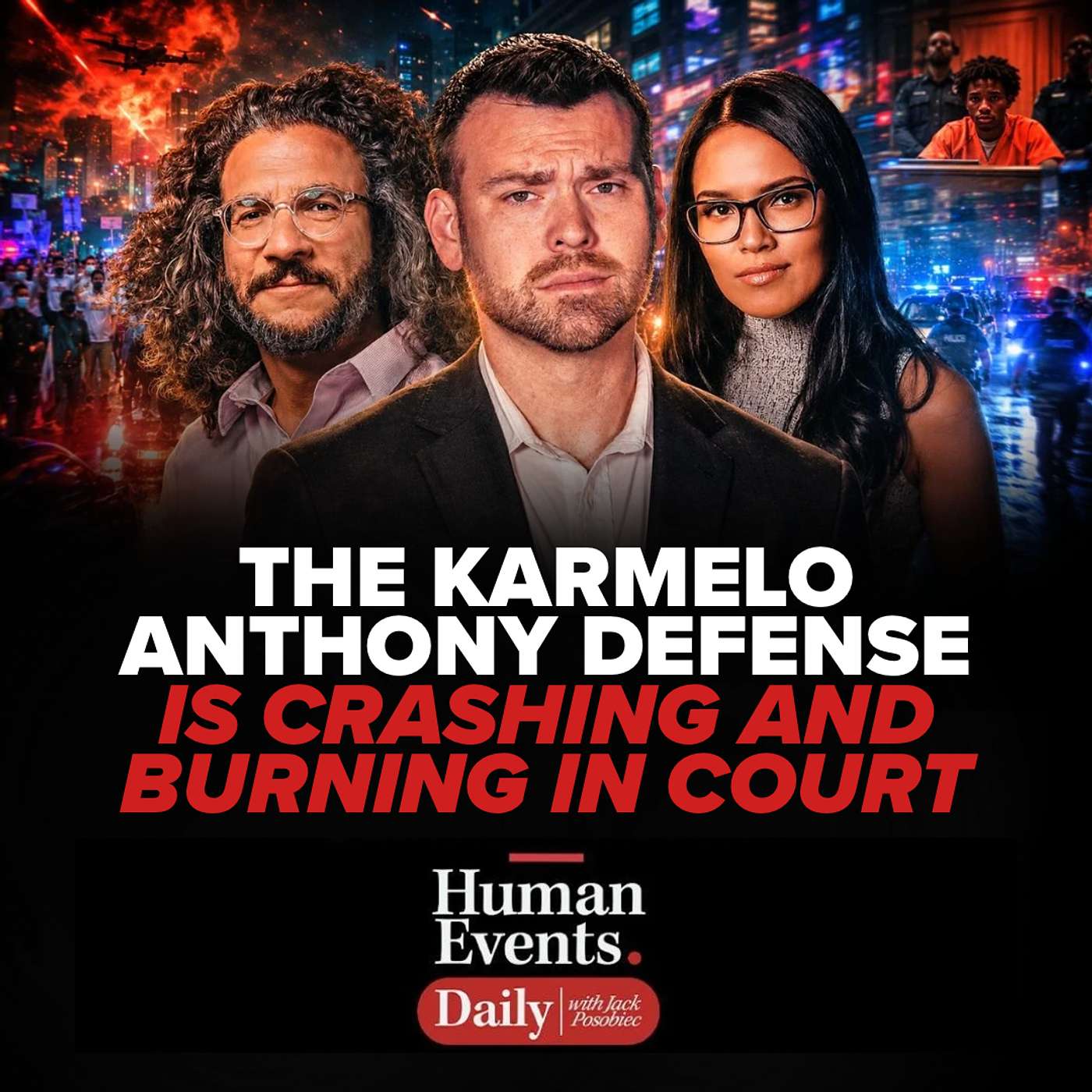 THE KARMELO ANTHONY DEFENSE IS CRASHING AND BURNING IN COURT
