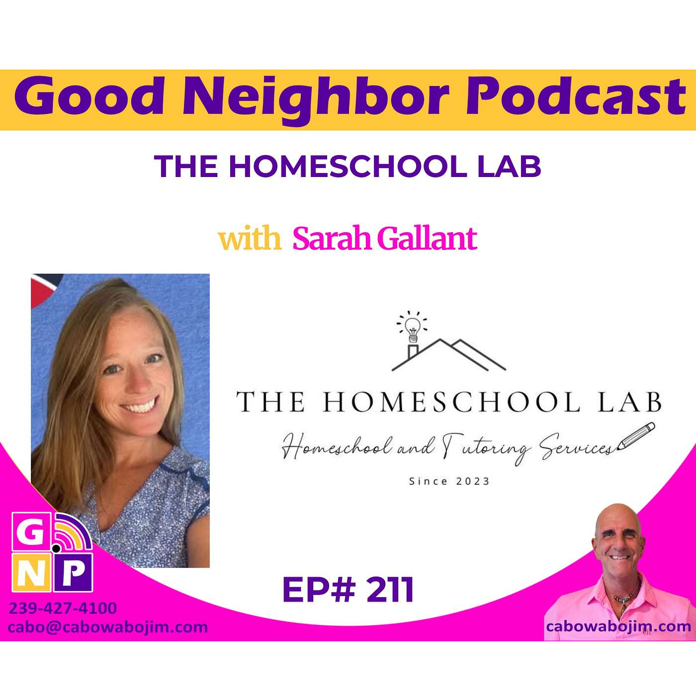 EP# 211 Personalized Learning Revolution: Sarah Gallant's Journey with the Homeschool Lab