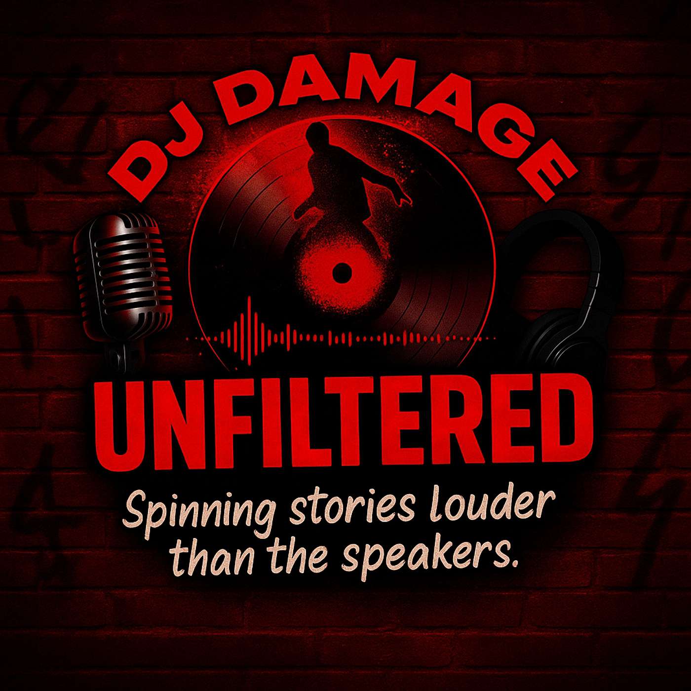 DJ DAMAGE - UNFILTERED podcast artwork