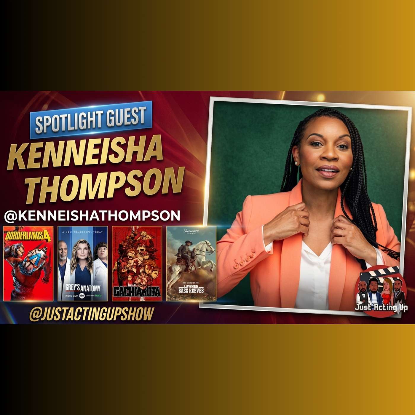 Spotlight: Kenneisha Thompson | Actress, Voiceover Star, Anime Roles, Lady Kings of Texas 🎭🎙️ episode artwork