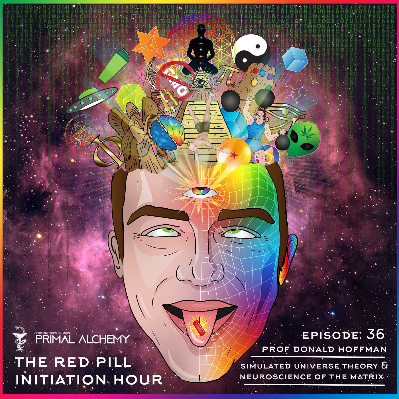 Ep 36 - Professor Donald Hoffman - Simulated Universe Theory & Neuroscience of the Digital Matrix