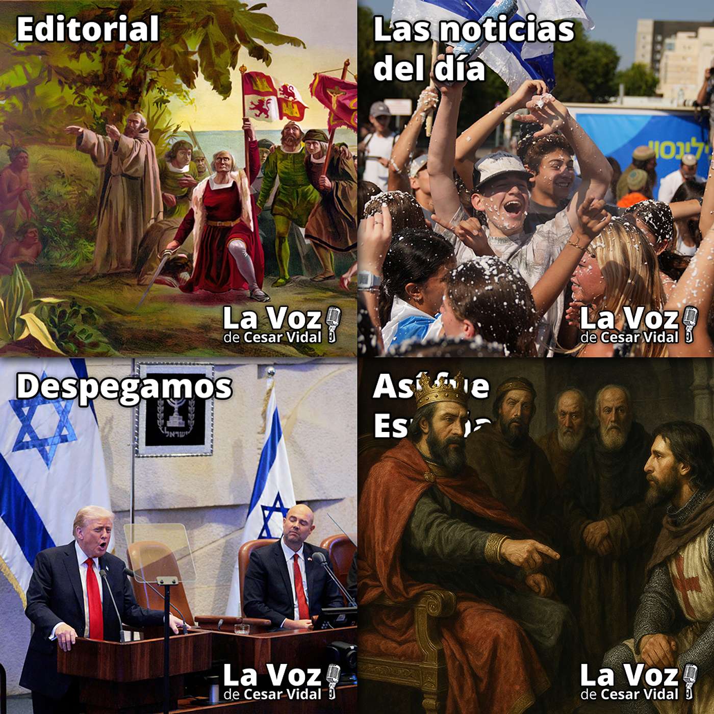 Programa Completo de La Voz de César Vidal - 13/10/25