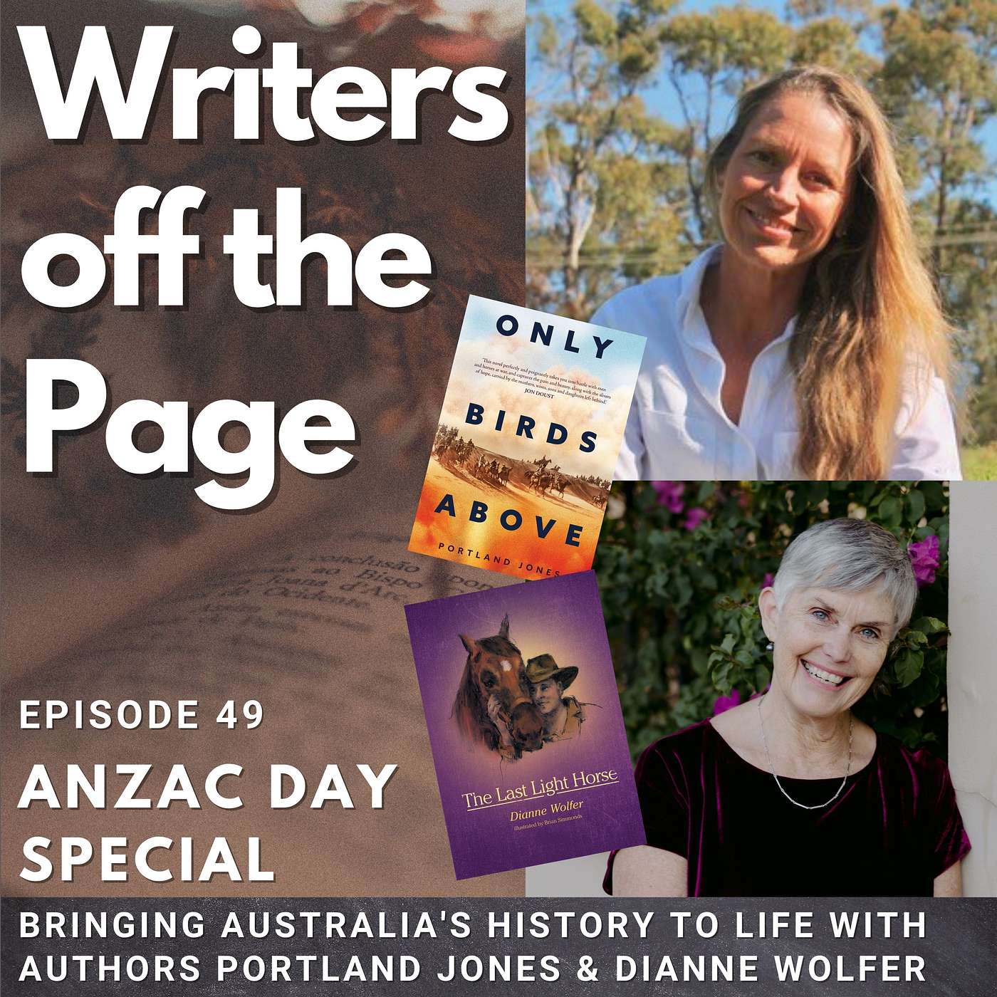 Anzac Day Special: Portland Jones & Dianne Wolfer