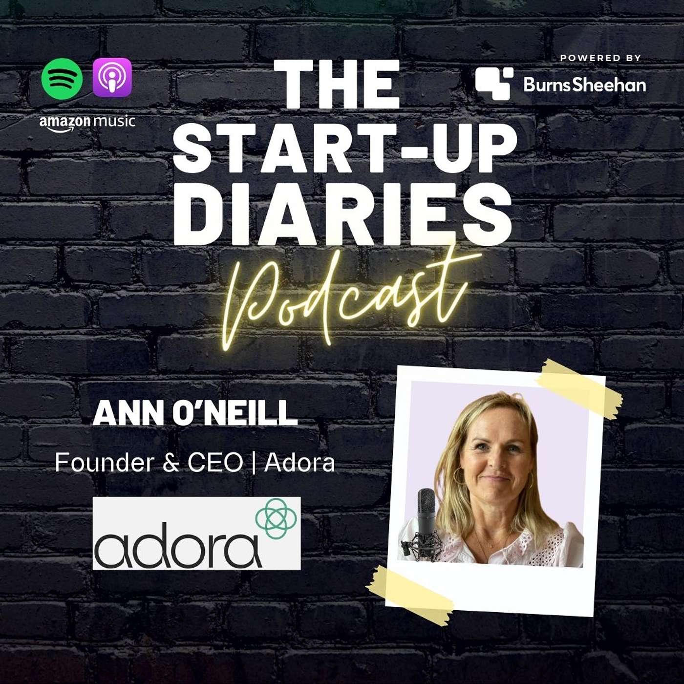 From Capital Radio to FemTech Founder: Turning the Volume Up on Female Health Support | Founder & CEO @ Adora Digital Health | Ann O'Neill