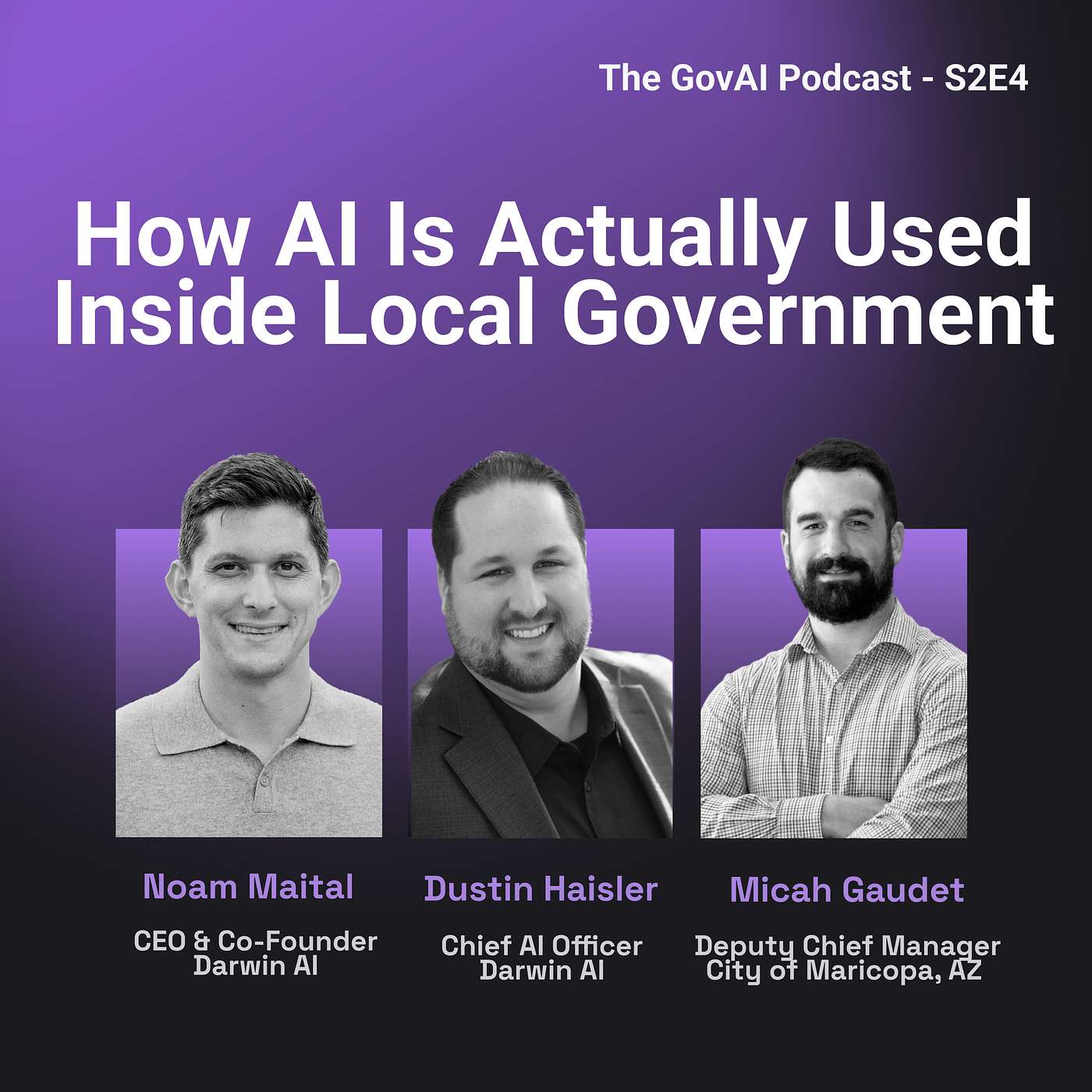 S2E4 – Micah Gaudet – How AI Is Actually Used Inside Local Government