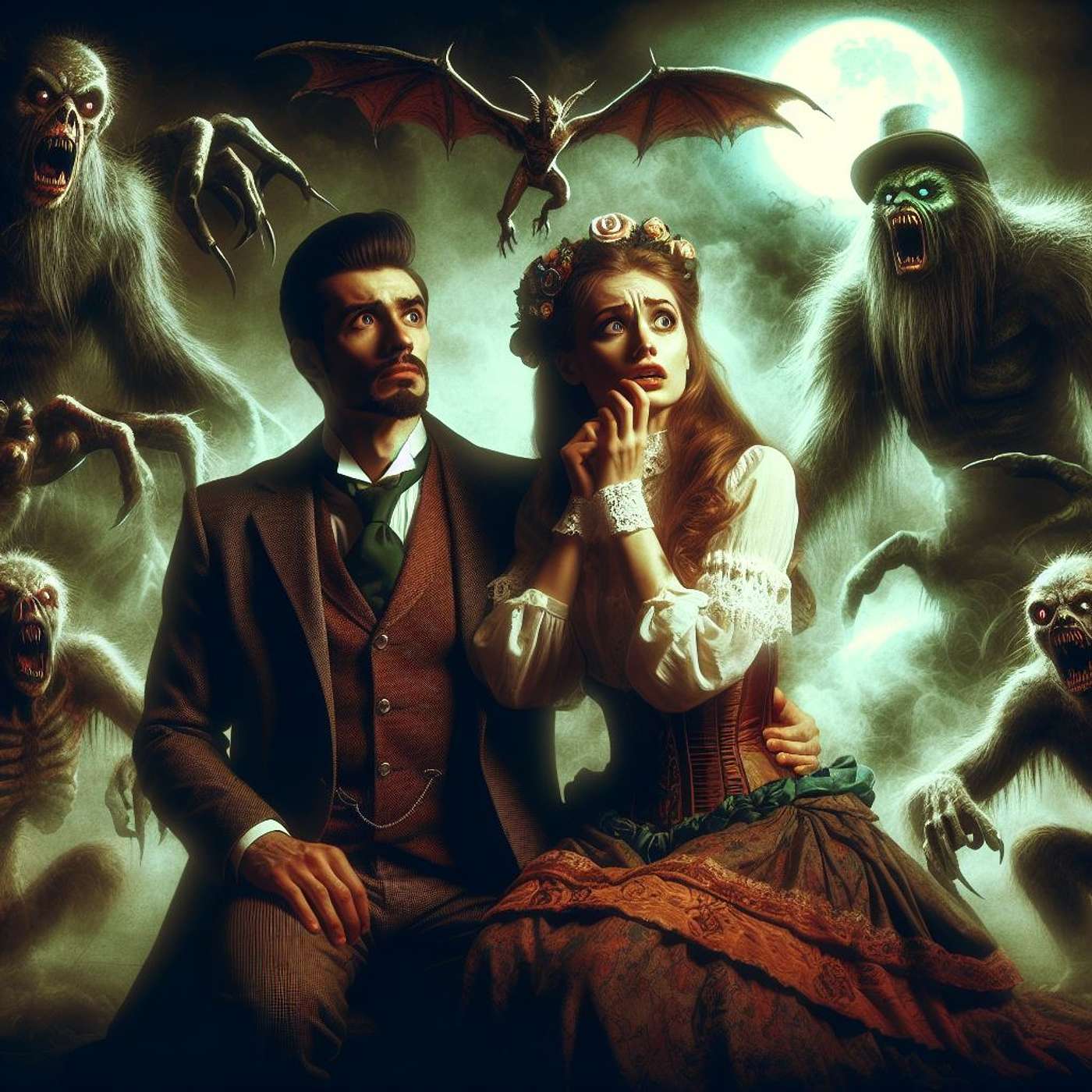 CD38T8 Here Come The Monsters duet fx2 Nicholas Mazzio Lauren Mazzio The Rain