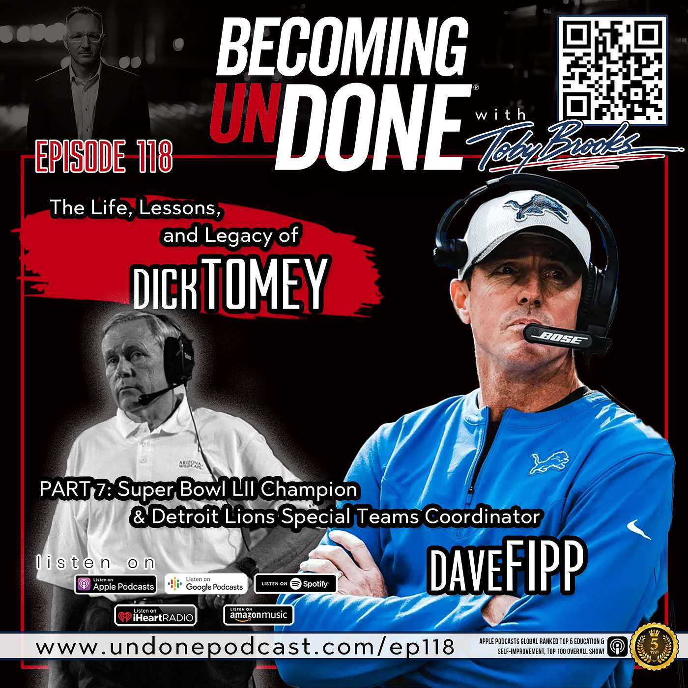 118 | Part 7: Coach Dave Fipp Reflects on Coach Dick Tomey's Enduring Legacy and Leadership 118 | Part 7: Coach Dave Fipp Reflects on Coach Dick Tomey's Enduring Legacy and Leadership