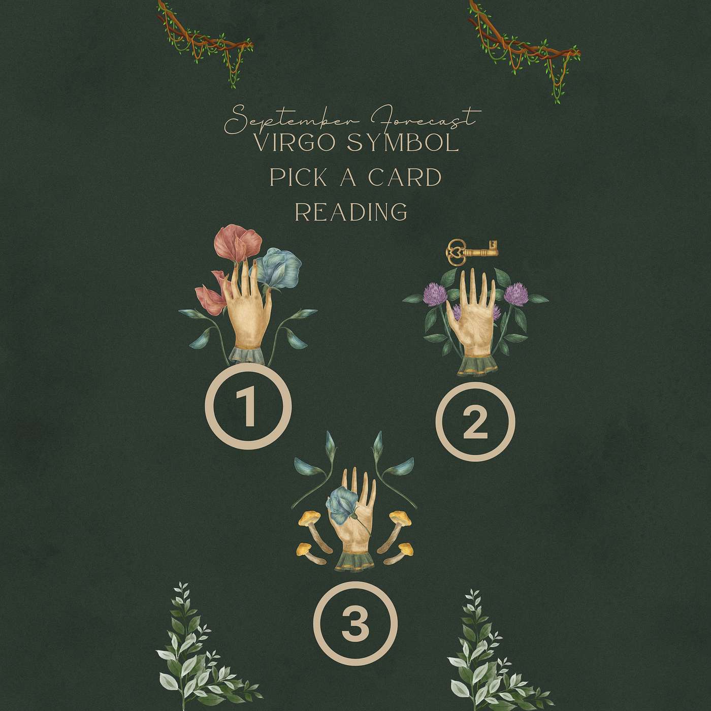 September Tarot Monthly Forecast Virgo Maiden Hand#3 episode artwork
