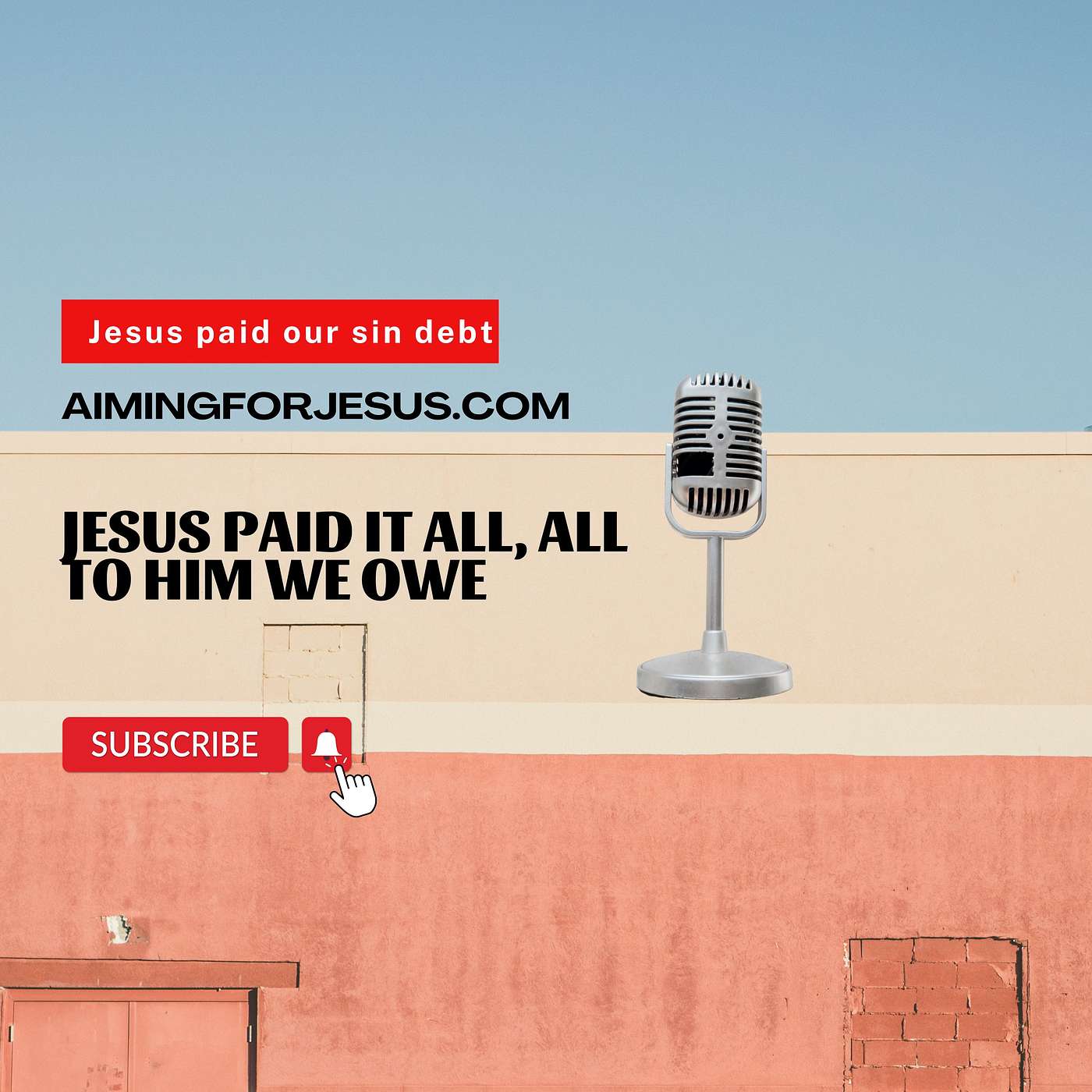 Jesus Paid It All - All To Him We Owe #Jesus #Paid #my #debt #sin #all #to #Him #I #owe #aimingforjesus episode artwork