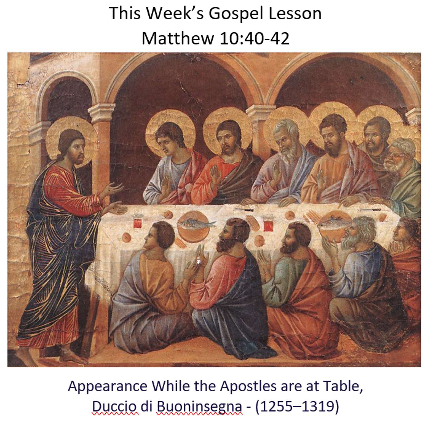 A Cup Of Cold Water - Ed Carrette's Homily for the Fifth Sunday After Pentecost - June 28,  2026 episode artwork