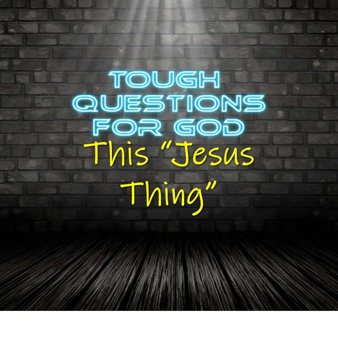 This “Jesus Thing.”  (1-Minute Devotion) episode artwork