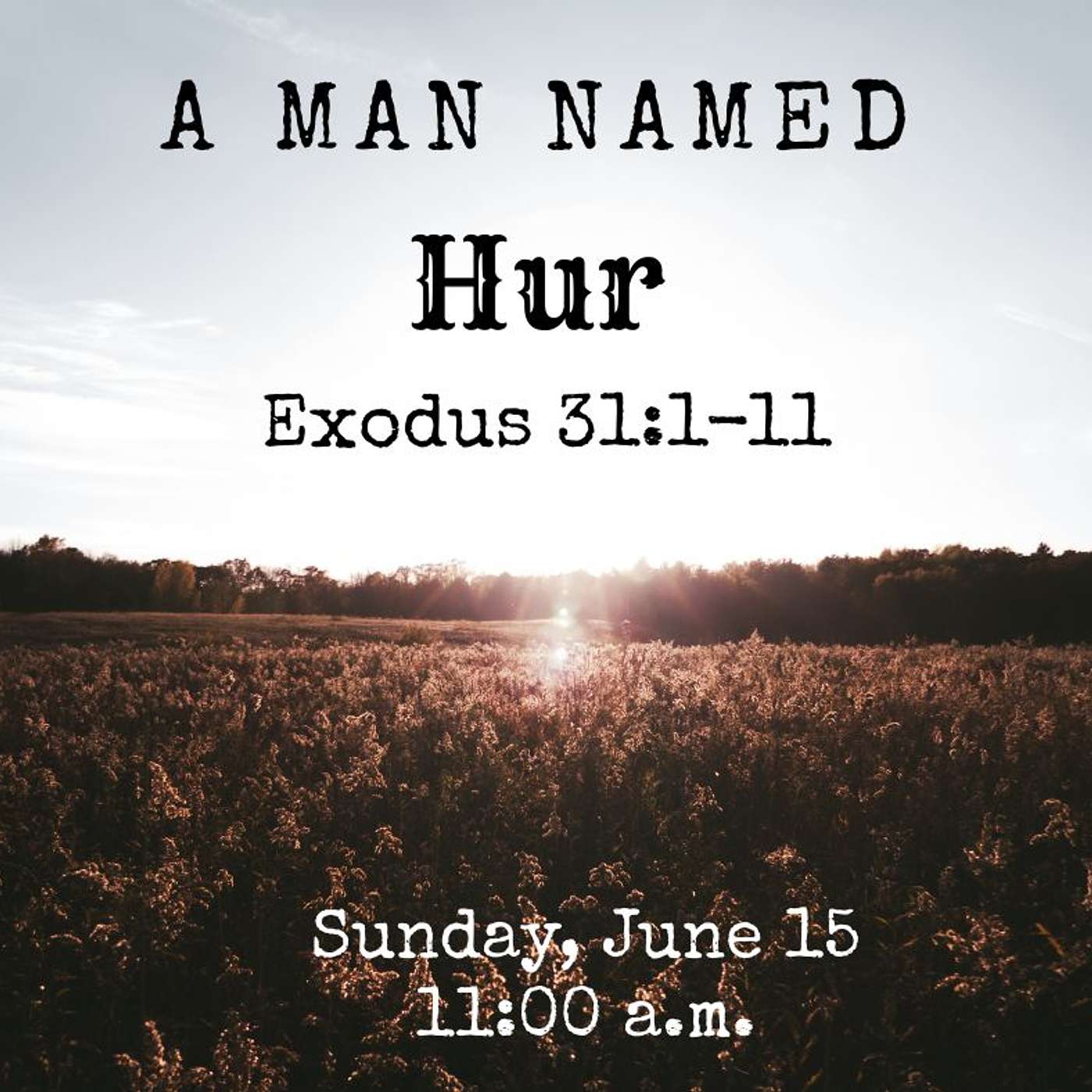 A Man Named Hur