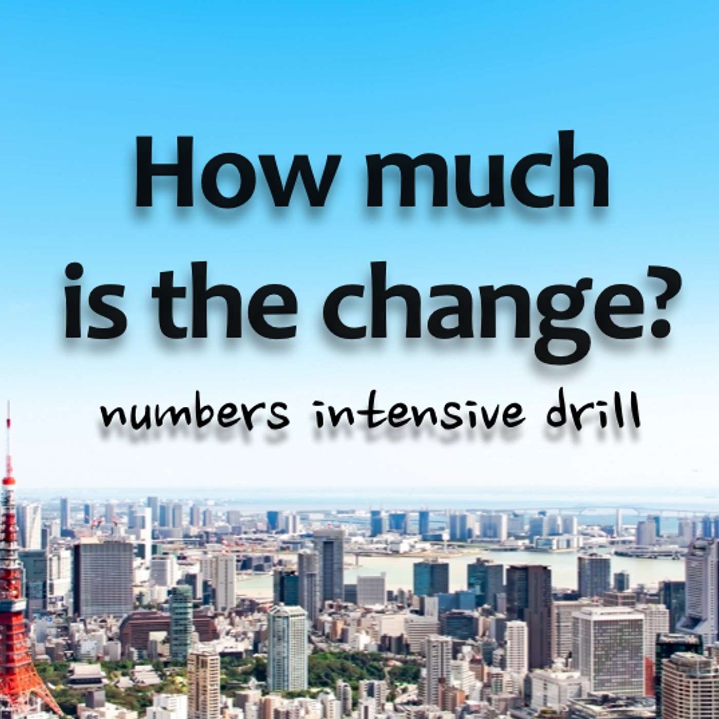 111 [✐1,2] How much is the change?