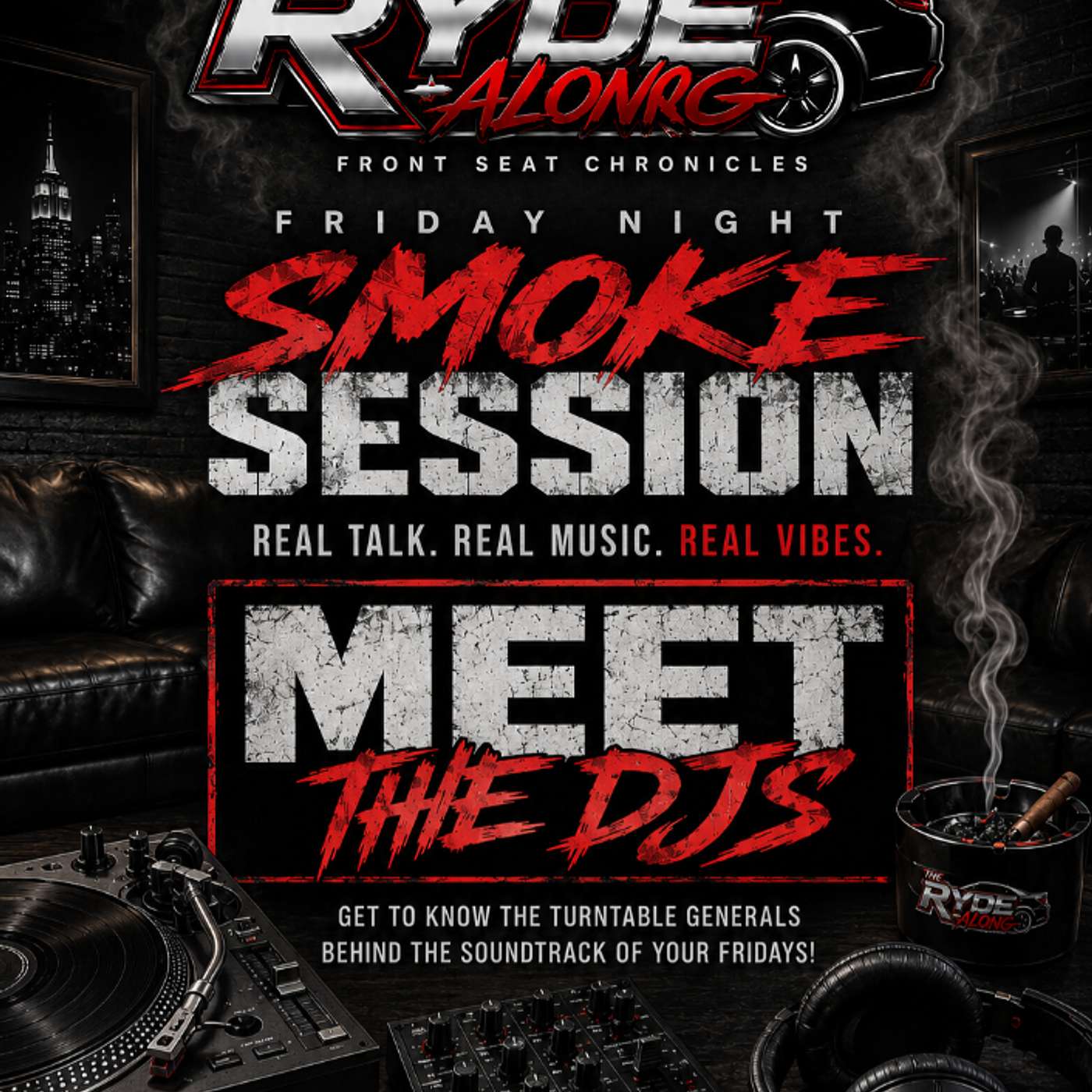 Friday Night Smoke Session Meet The DJ with DJ DP ONE, DJ TRASE, DJ EPIDEMIK & DJ JEVIS + MIXES episode artwork