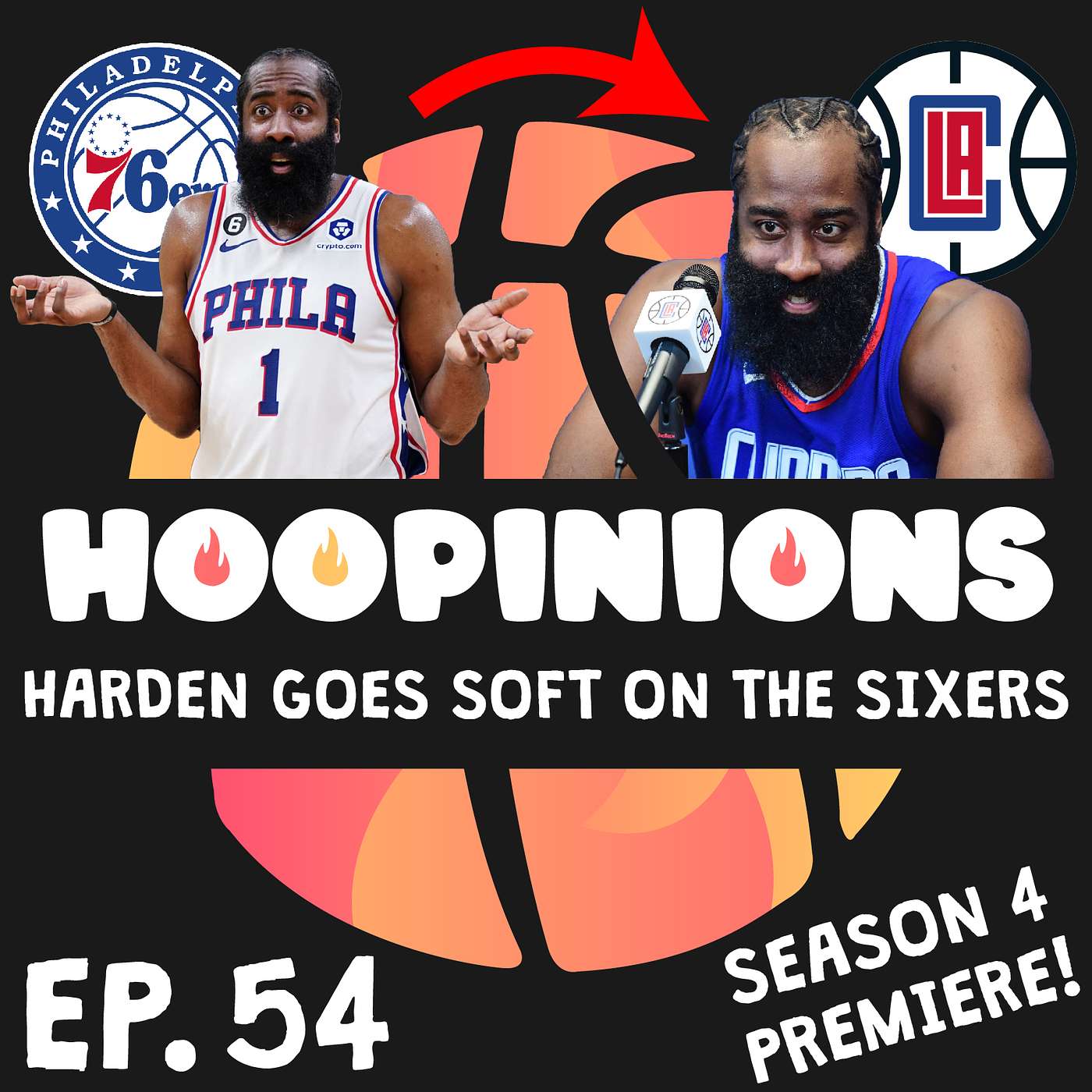 Harden Goes Soft On The 76ers