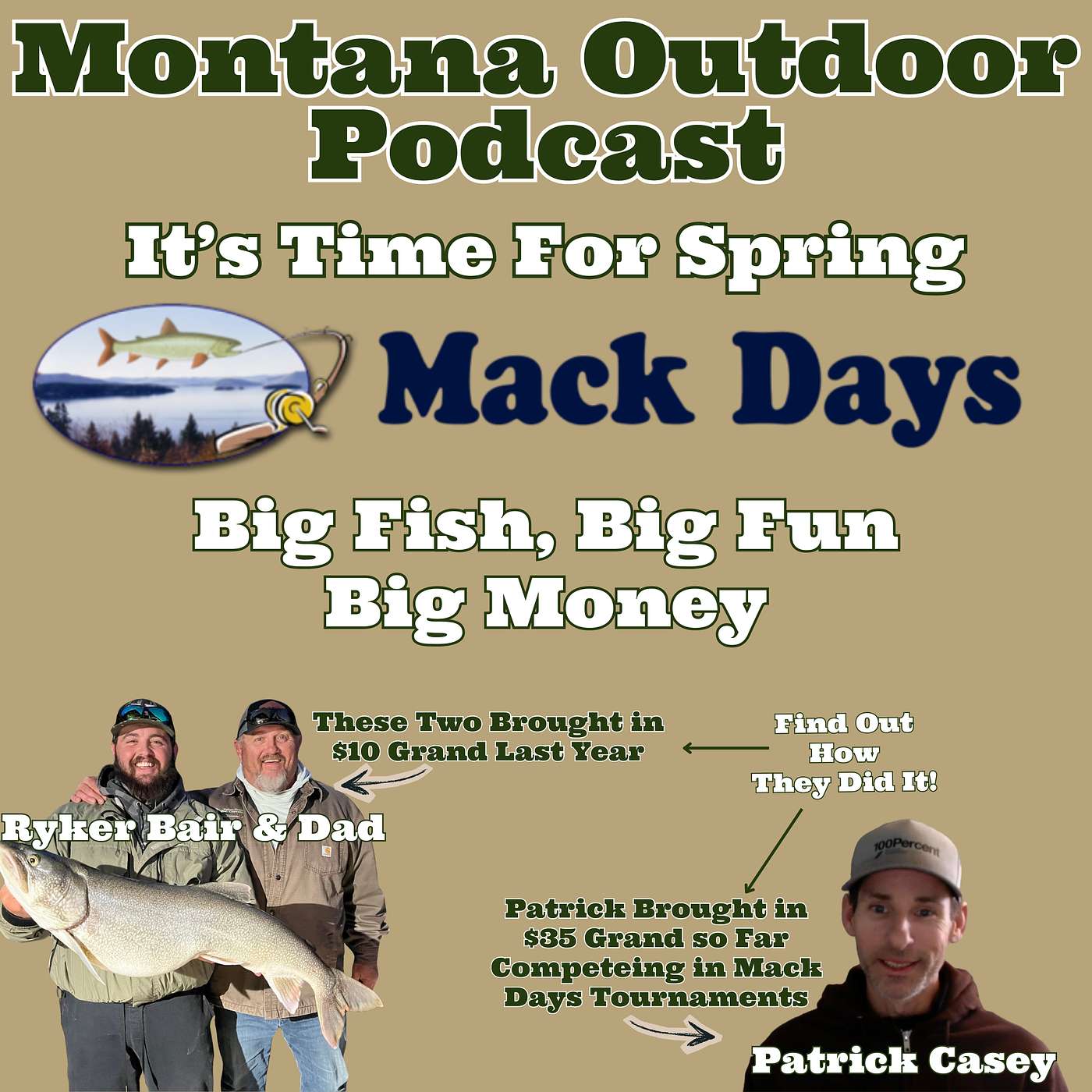 Time For Spring Mack Days! Big Fish, Big Fun & Big Money!