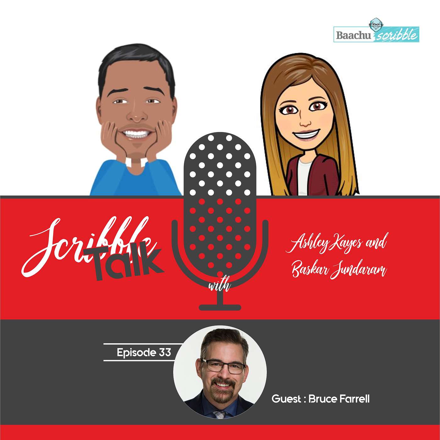 Scribble Talk - Episode 33 Bruce Farrell (simplistic designer, guitarist) aka Bilbo Baggins
