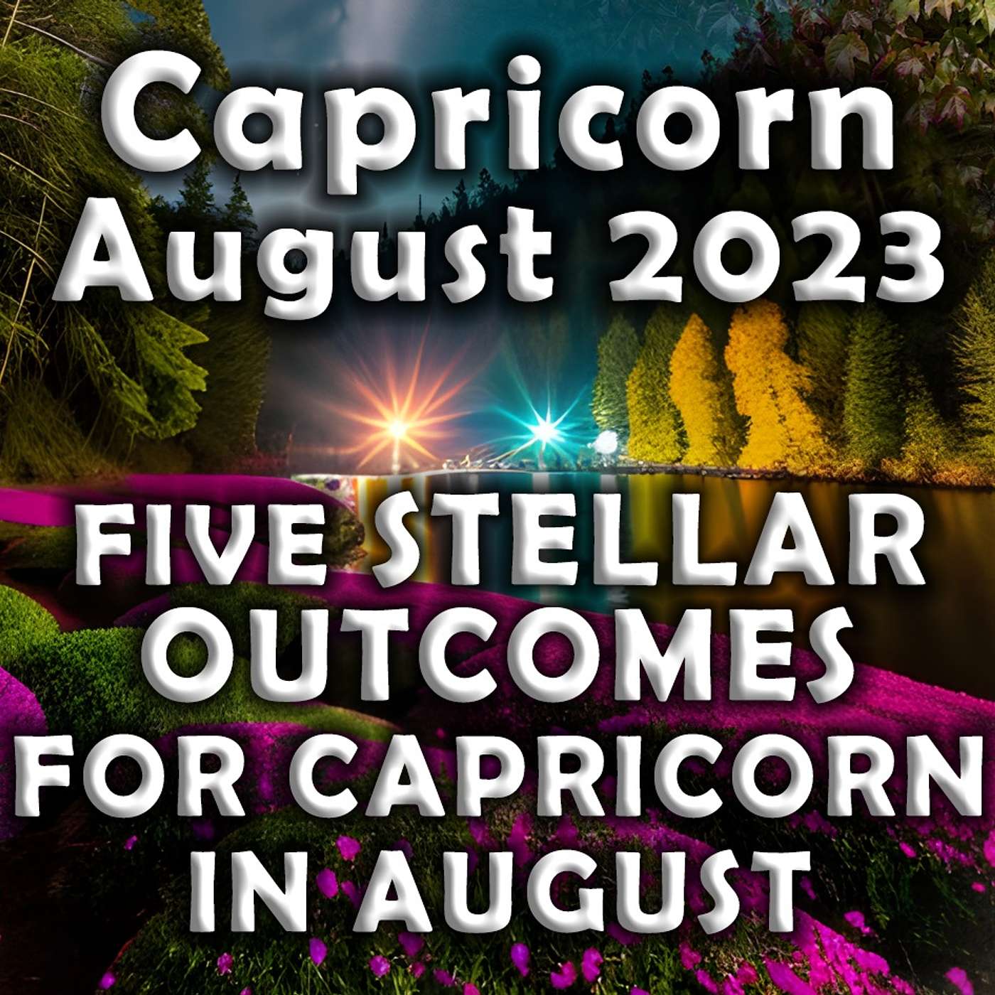 Capricorn August 2023 FIVE STELLAR OUTCOMES for CAPRICORN in AUGUST (Astrology Horoscope Forecast)