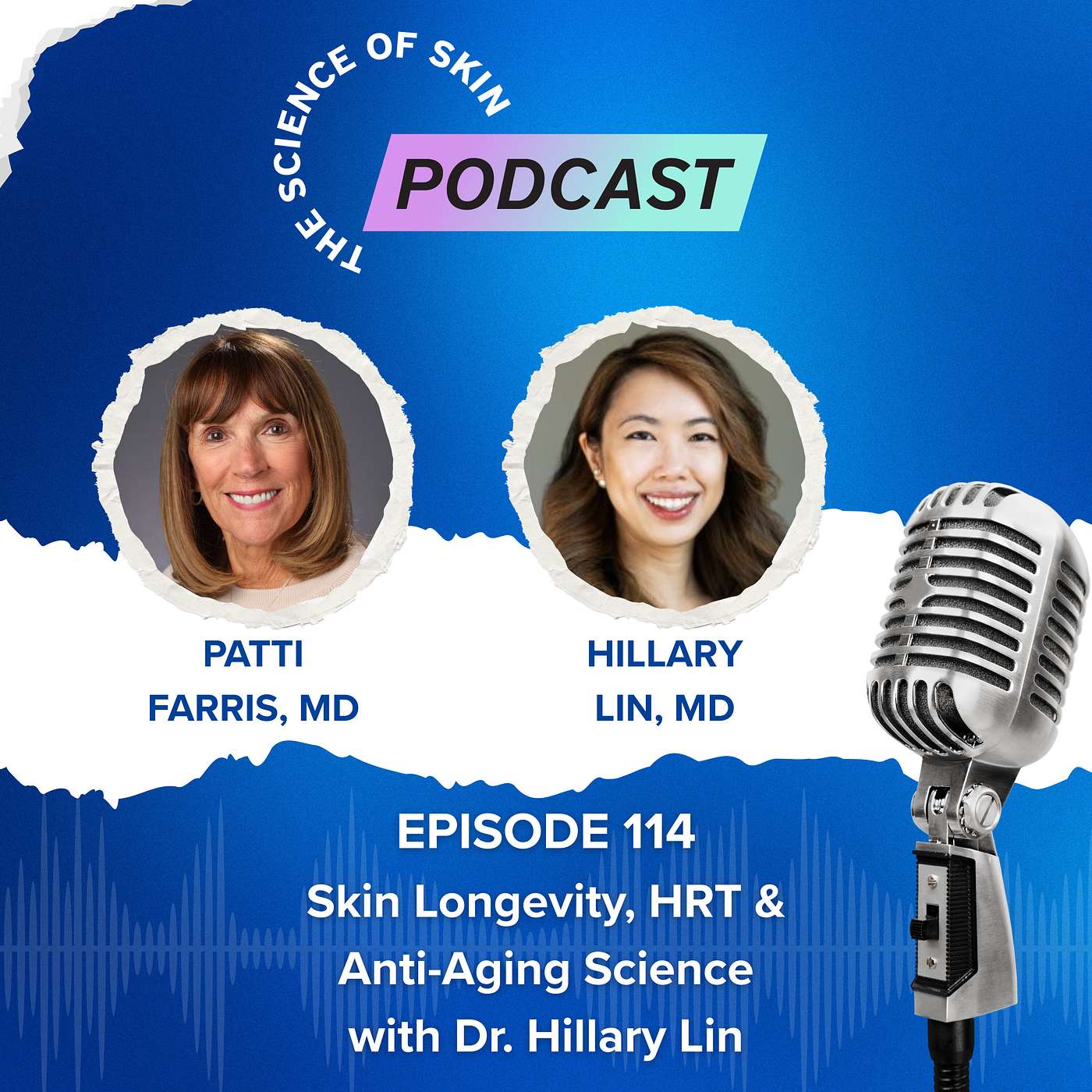 Skin Longevity, HRT & Anti-Aging Science with Dr. Hillary Lin episode artwork