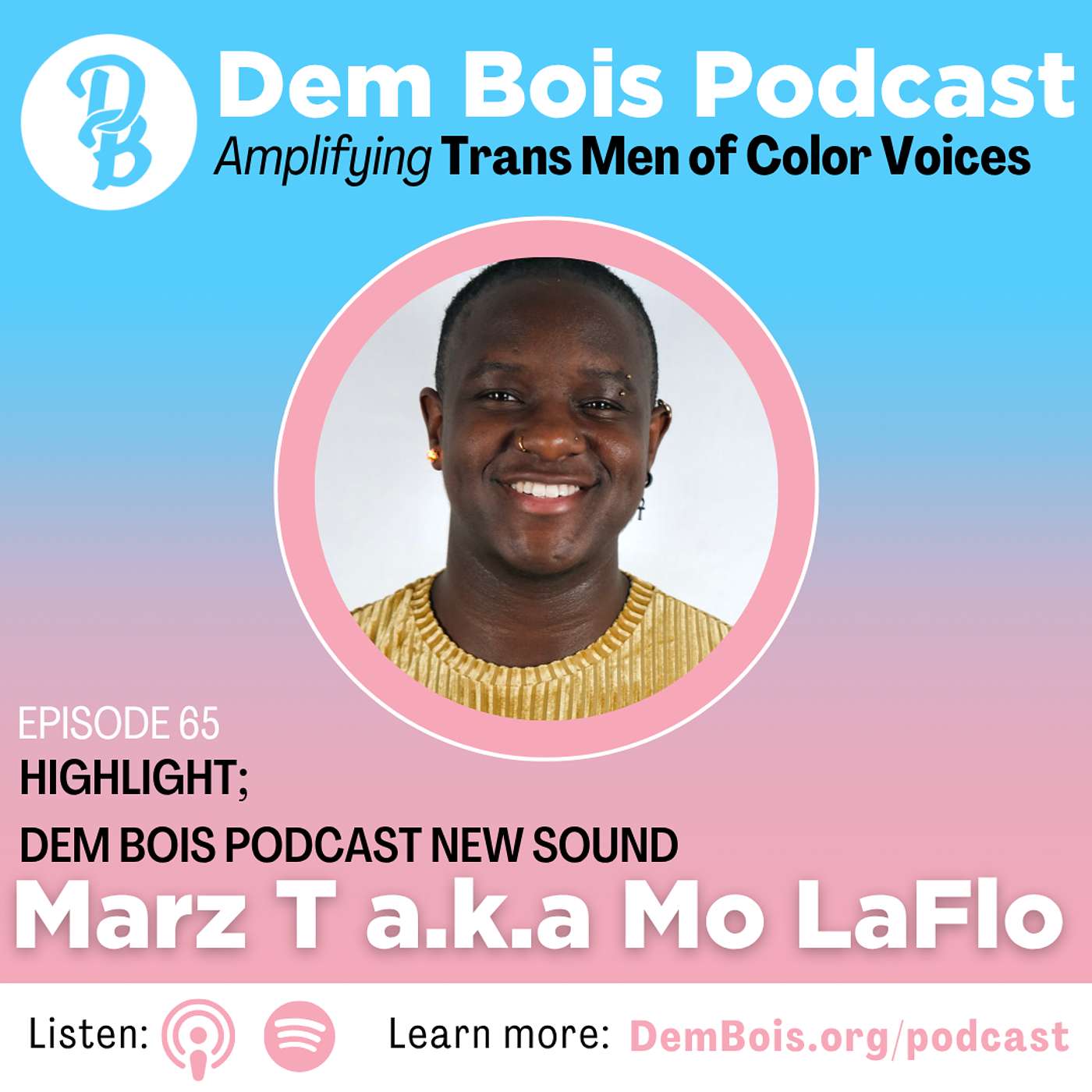 Dem Bois Podcast New Sound with Marz T. aka MoLa Flo episode artwork