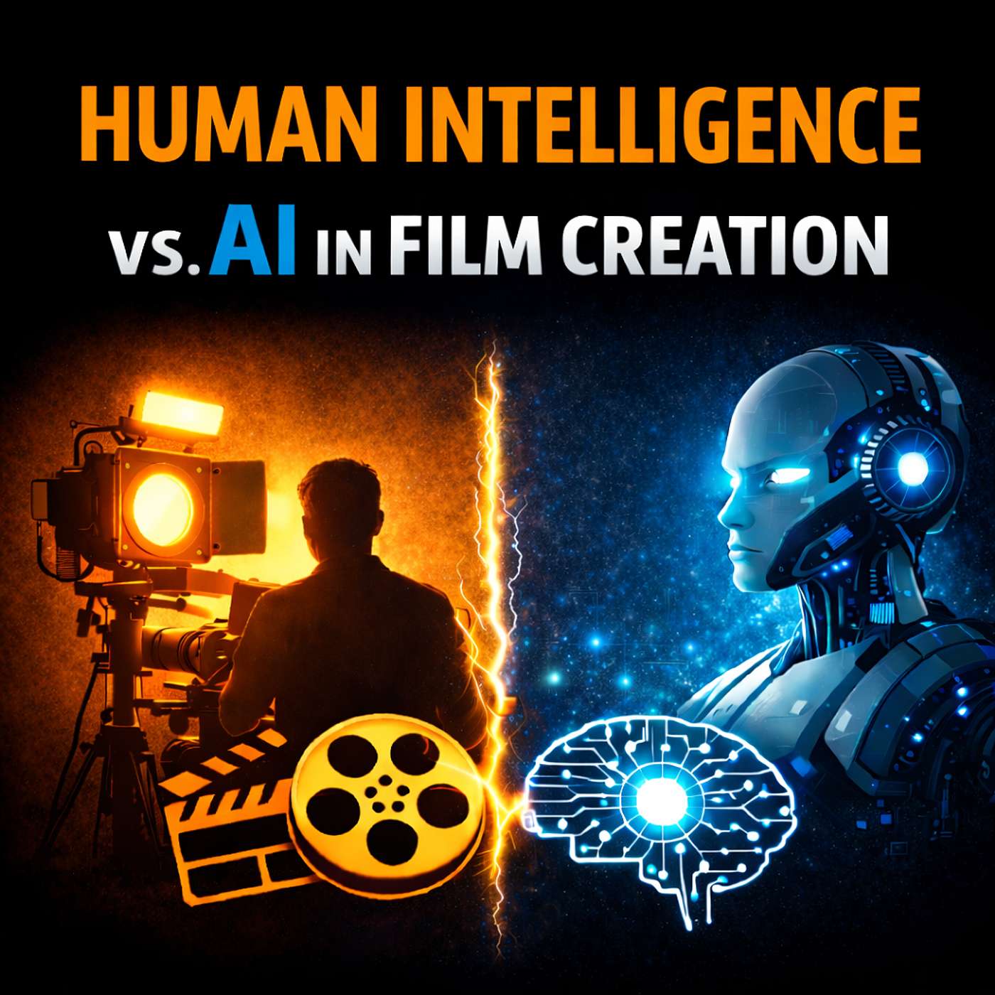 Human Intelligence vs. AI in Film Creation
