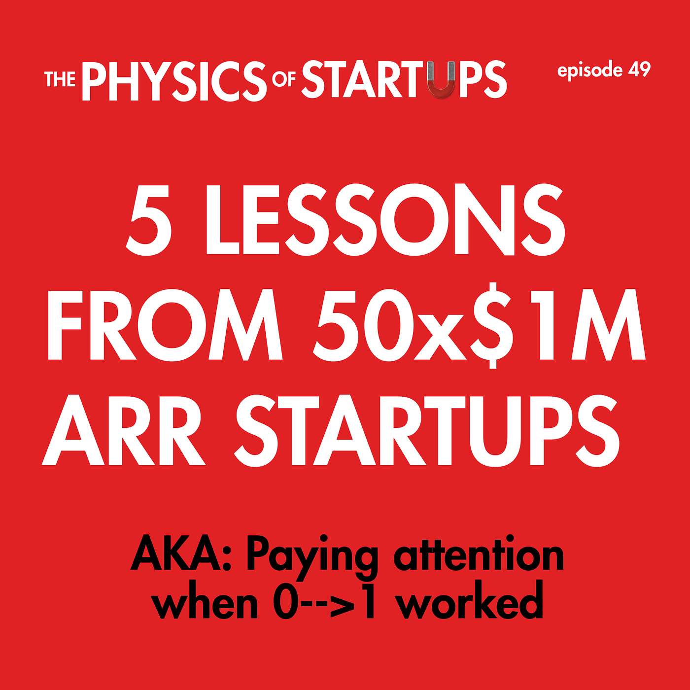 Five Lessons from 50 Startups That Reached $1M ARR