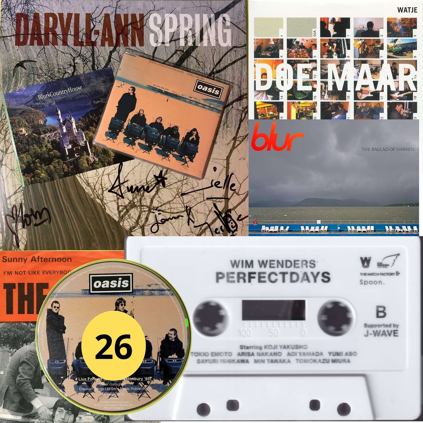 Afl. 26 de reünies van o.a. Oasis en Daryll-Ann en cassettebandjes n.a.v. de film Perfect Days