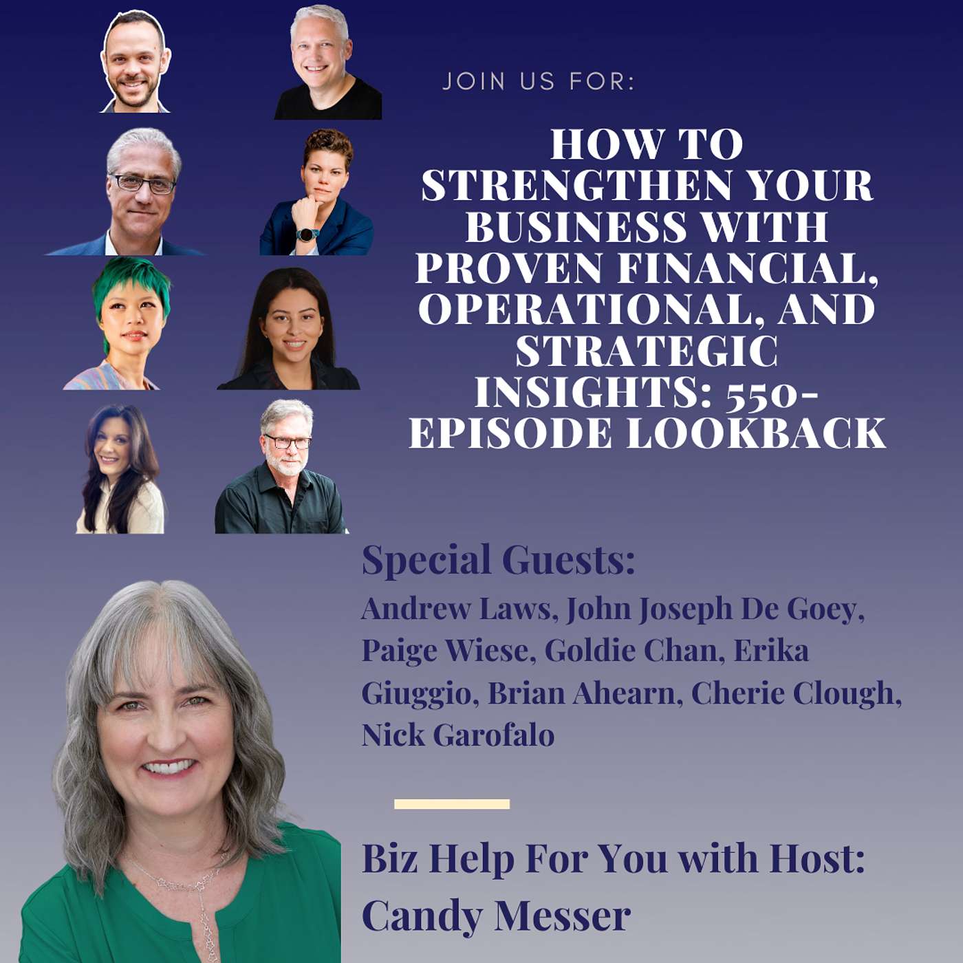 How to Strengthen Your Business with Proven Financial, Operational, and Strategic Insights: 550 Episode Lookback How to Strengthen Your Business with Proven Financial, Operational, and Strategic Insights: 550 Episode Lookback