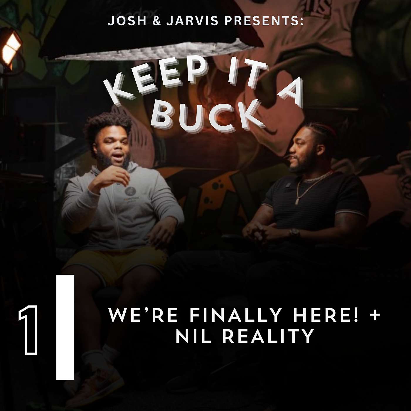 We're Finally Here + NIL Reality | The Keep It A Buck Podcast | EP. 1 episode artwork