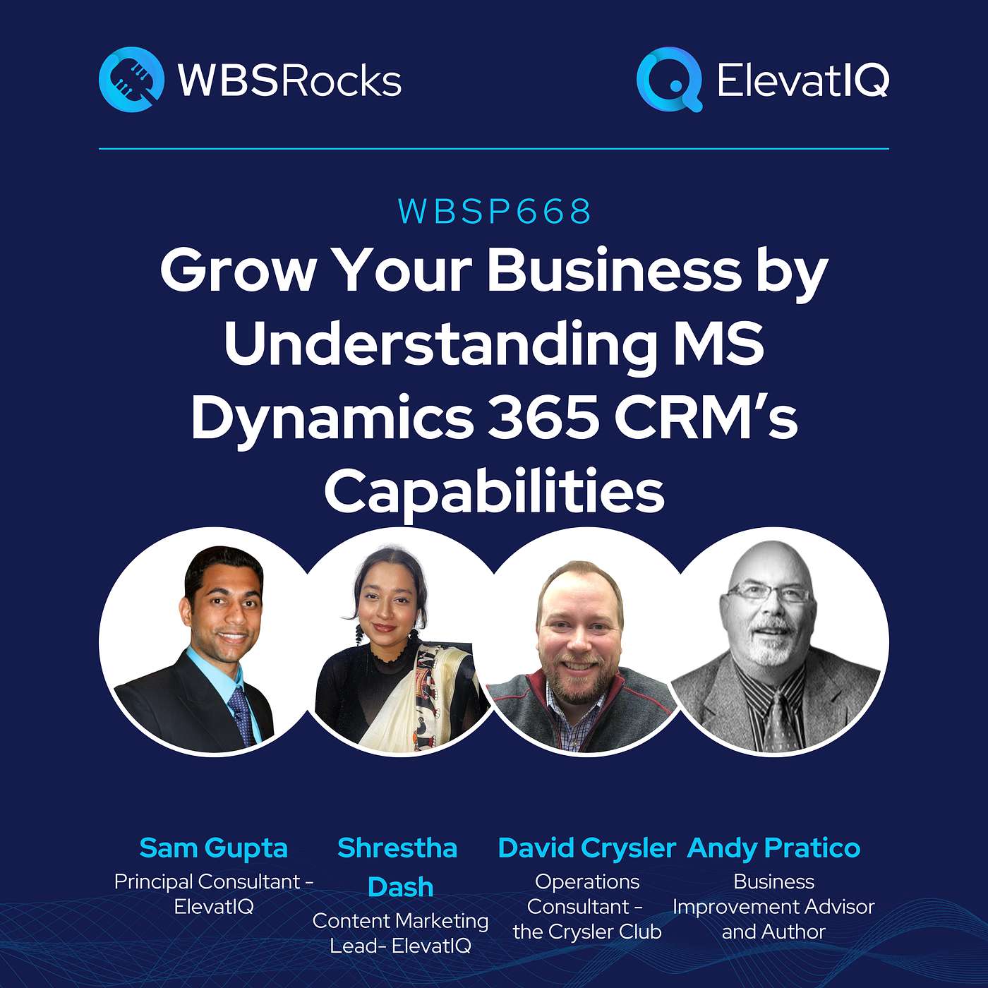 WBSP668: Grow Your Business by Understanding MS Dynamics 365 CRM/CE’s Capabilities, an Objective Panel Discussion