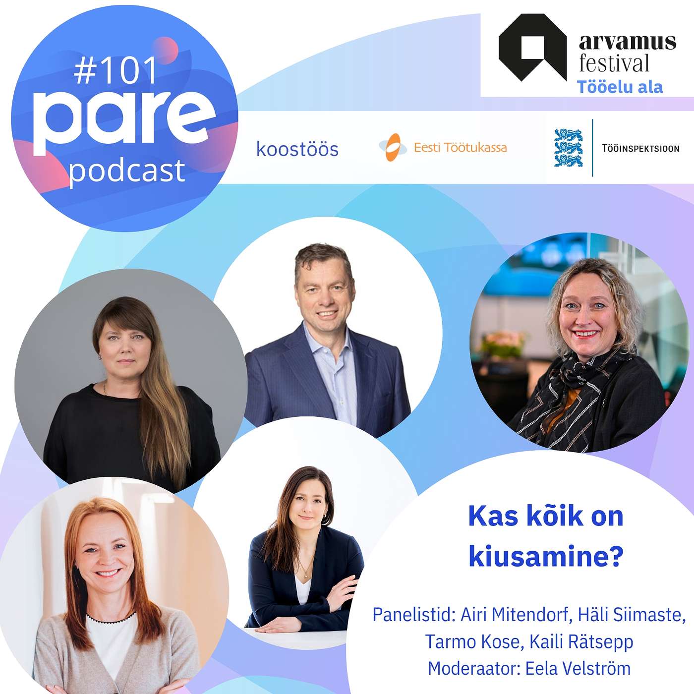 PARE Podcast #101 Arvamusfestival 2025 Tööelu ala: Kas kõik on kiusamine?