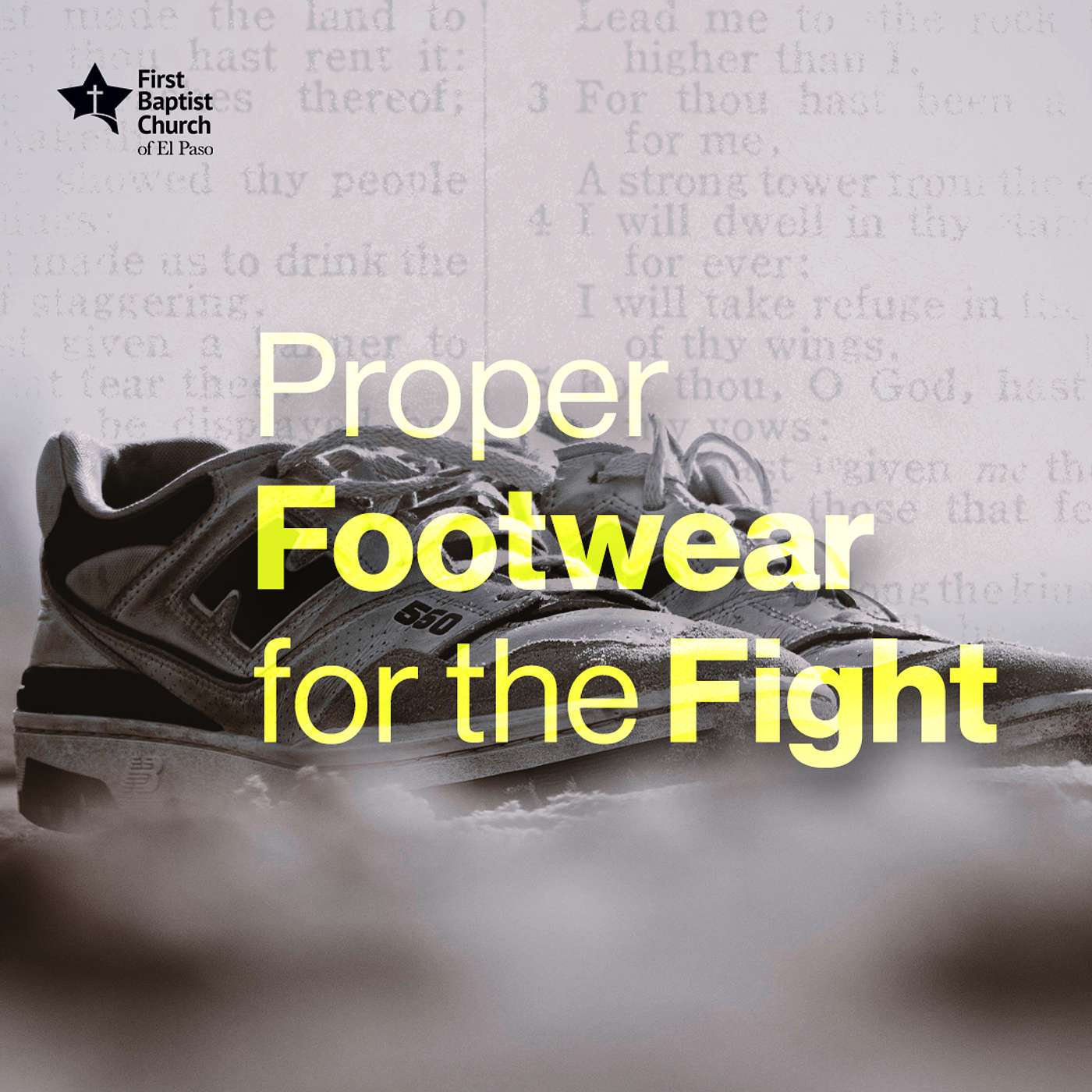 Proper Footwear for the Fight