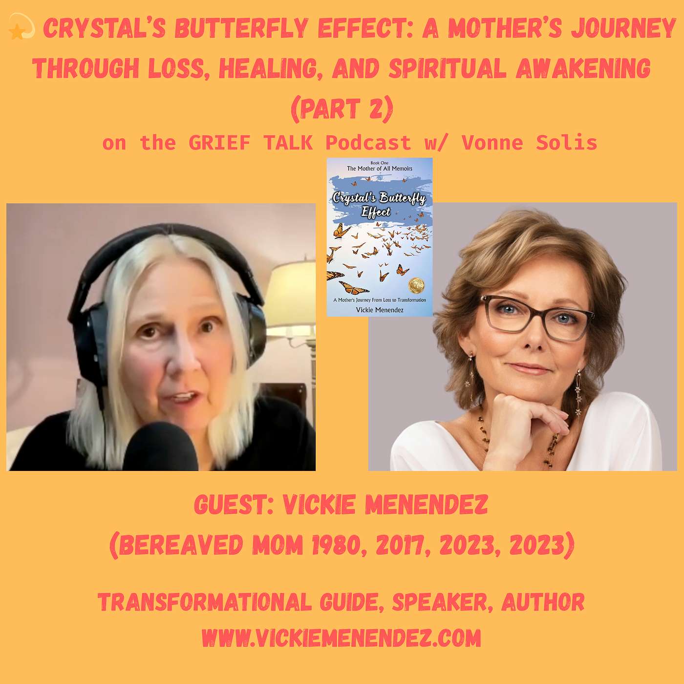 Ep. 111  💫 Crystal’s Butterfly Effect: A Mother’s Journey Through Loss, Healing & Spiritual Awakening (Part 2)